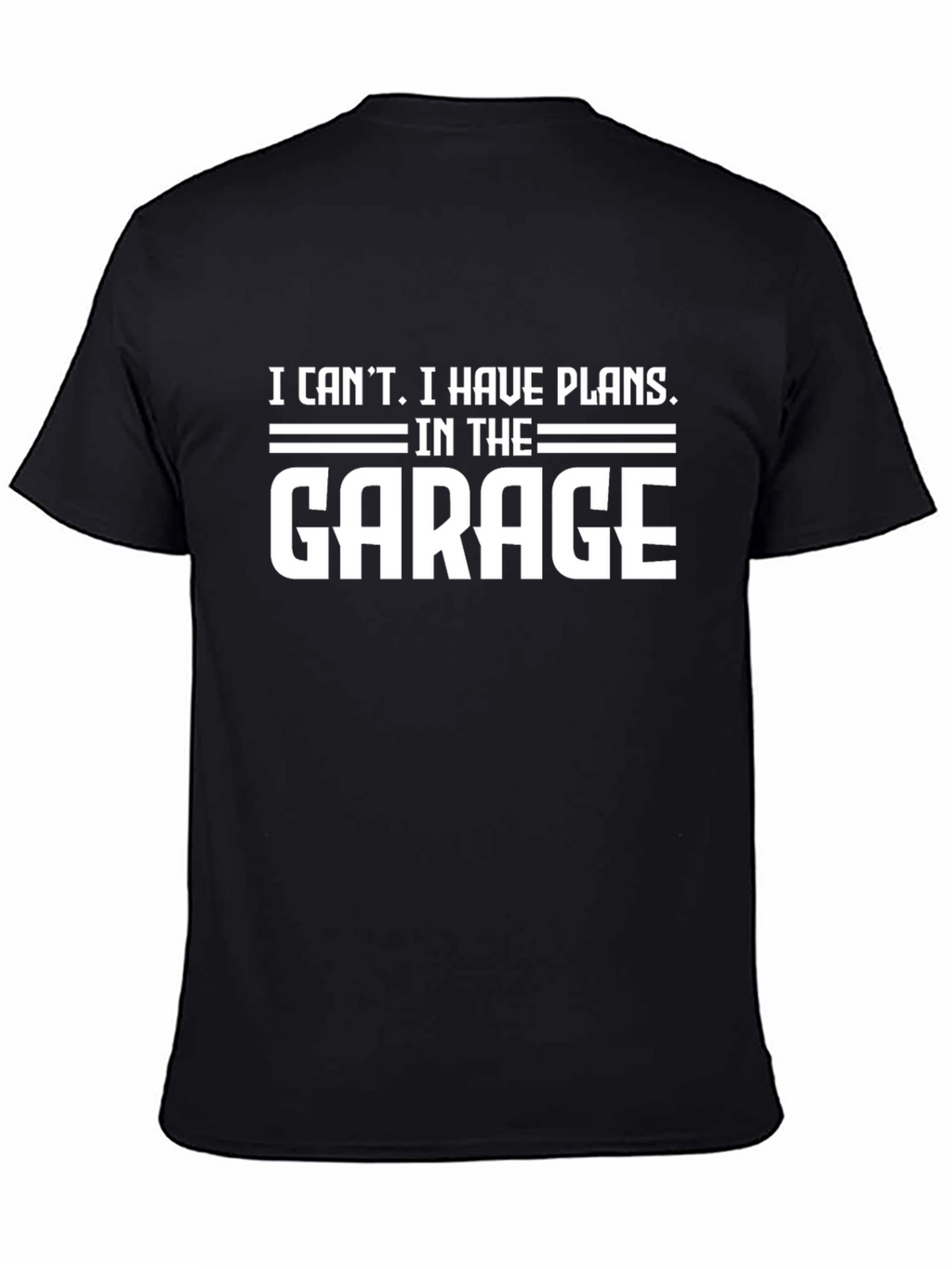 Garage Plans T-Shirt - Funny Mechanic Car Repair Tee