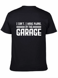 Garage Plans T-Shirt - Funny Mechanic Car Repair Tee