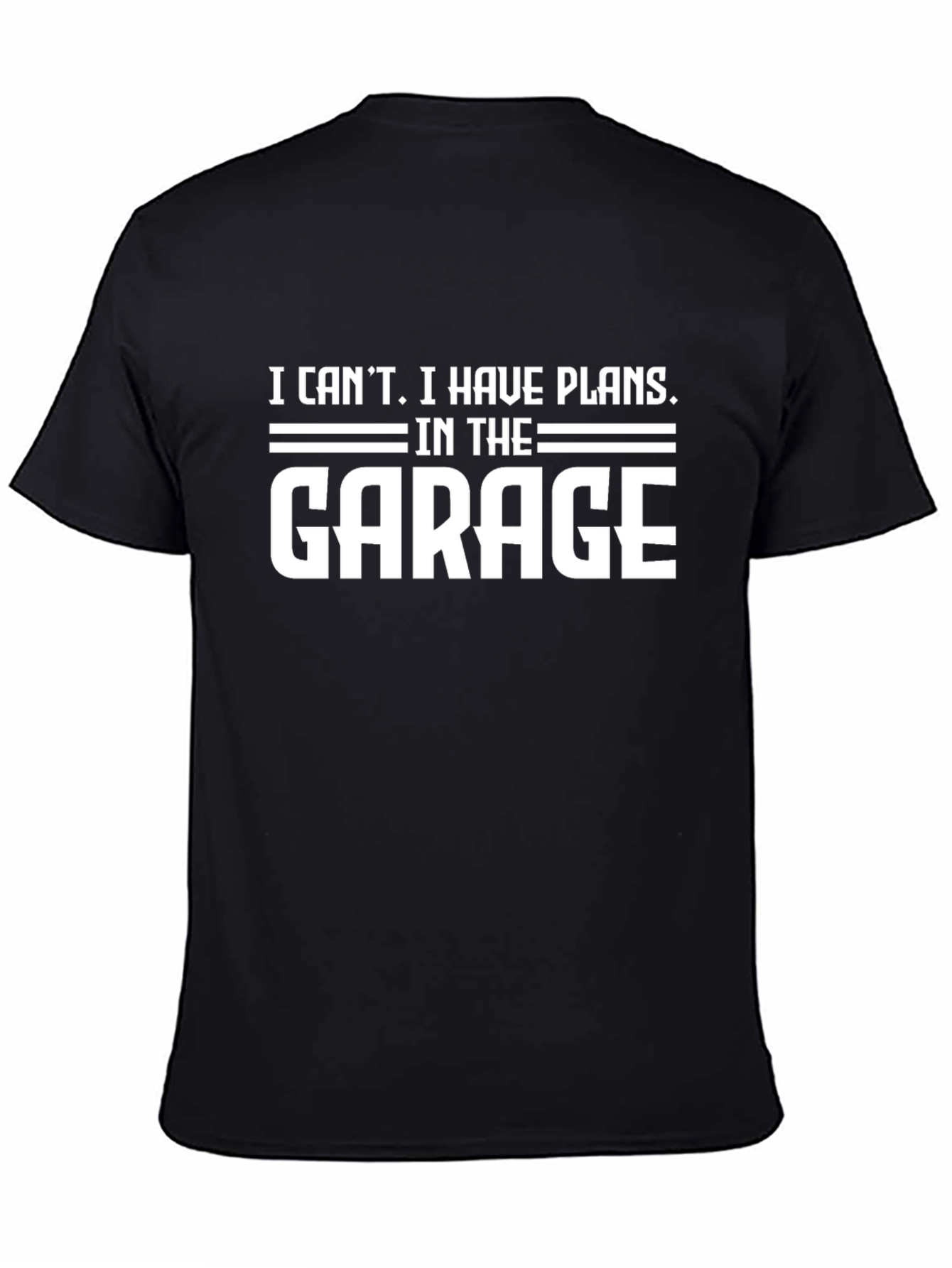 Garage Plans T-Shirt - Funny Mechanic Car Repair Tee
