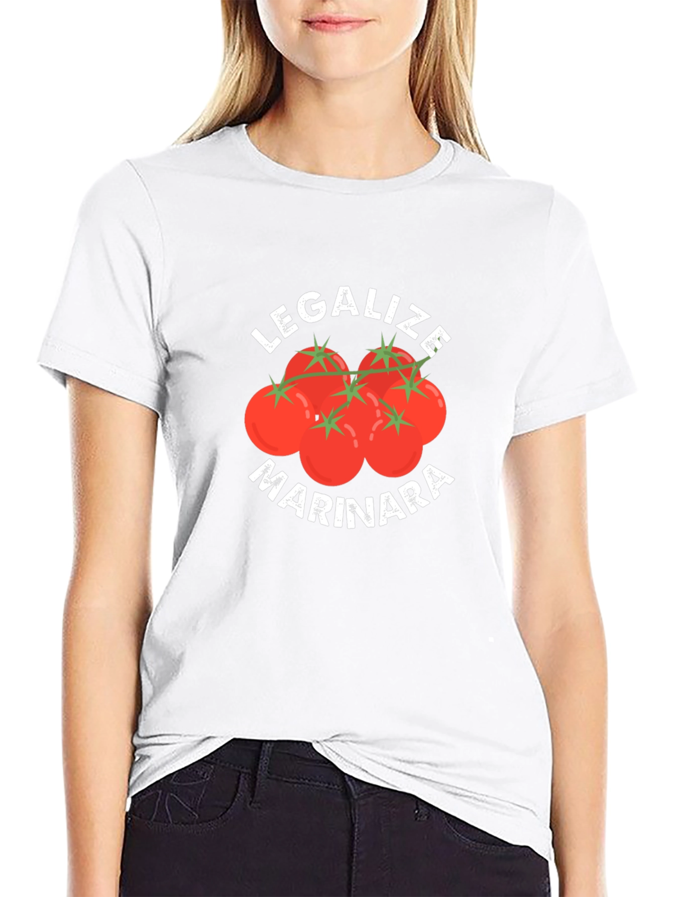 Legalize Marinara Tomato Graphic T-Shirt