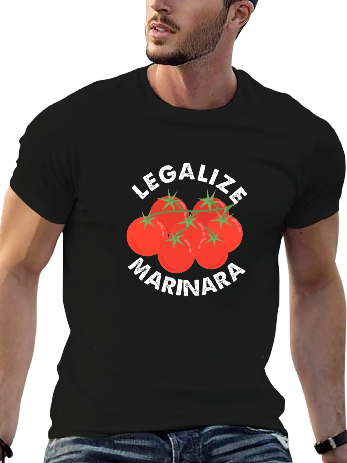Legalize Marinara Tomato Graphic T-Shirt