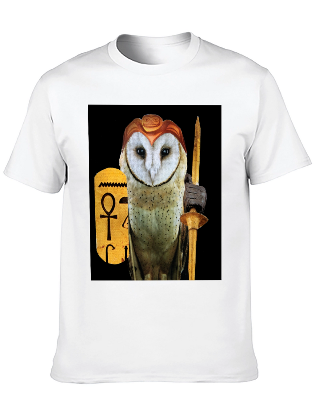 Egyptian Owl Graphic T-Shirt