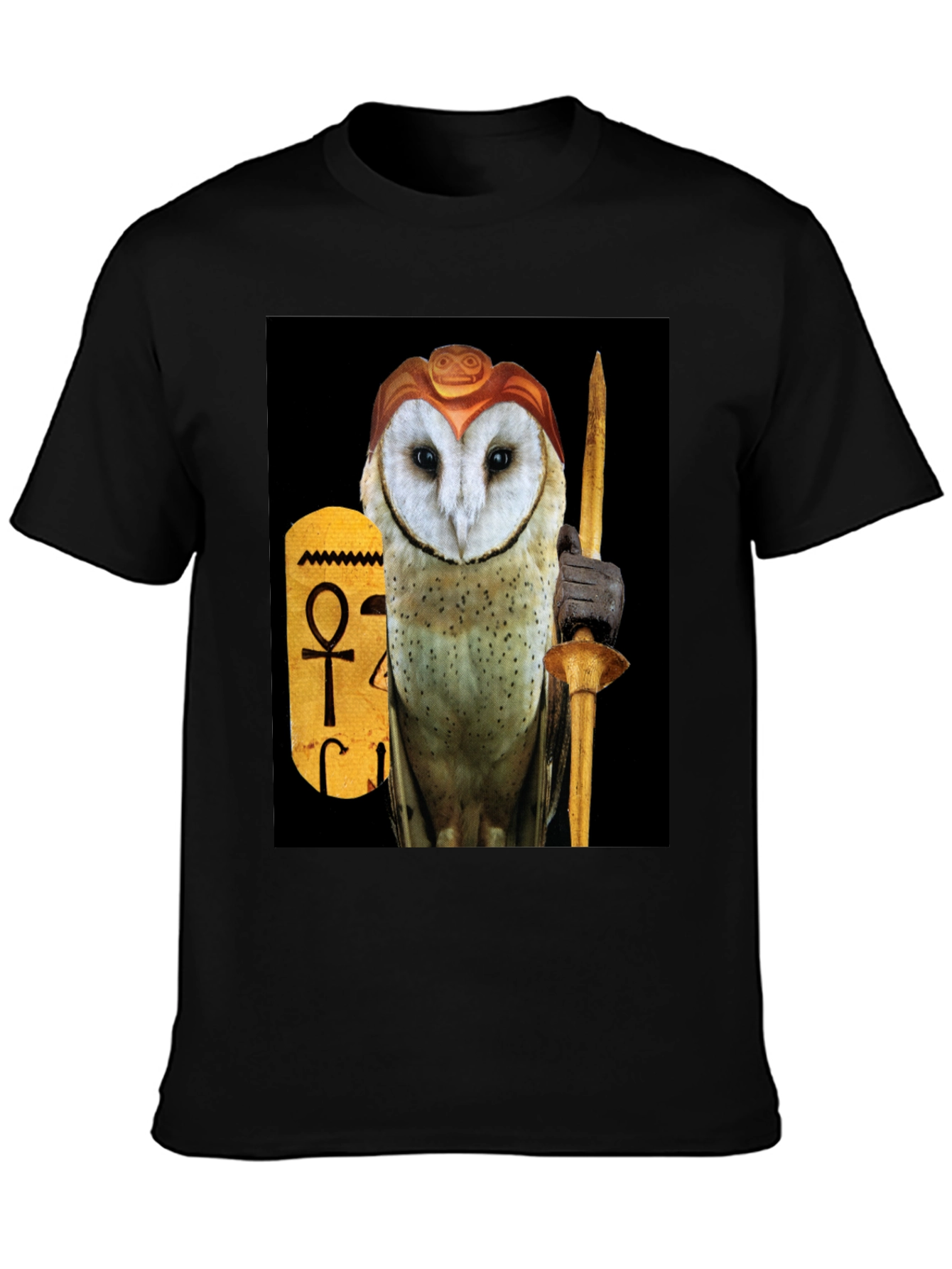 Egyptian Owl Graphic T-Shirt
