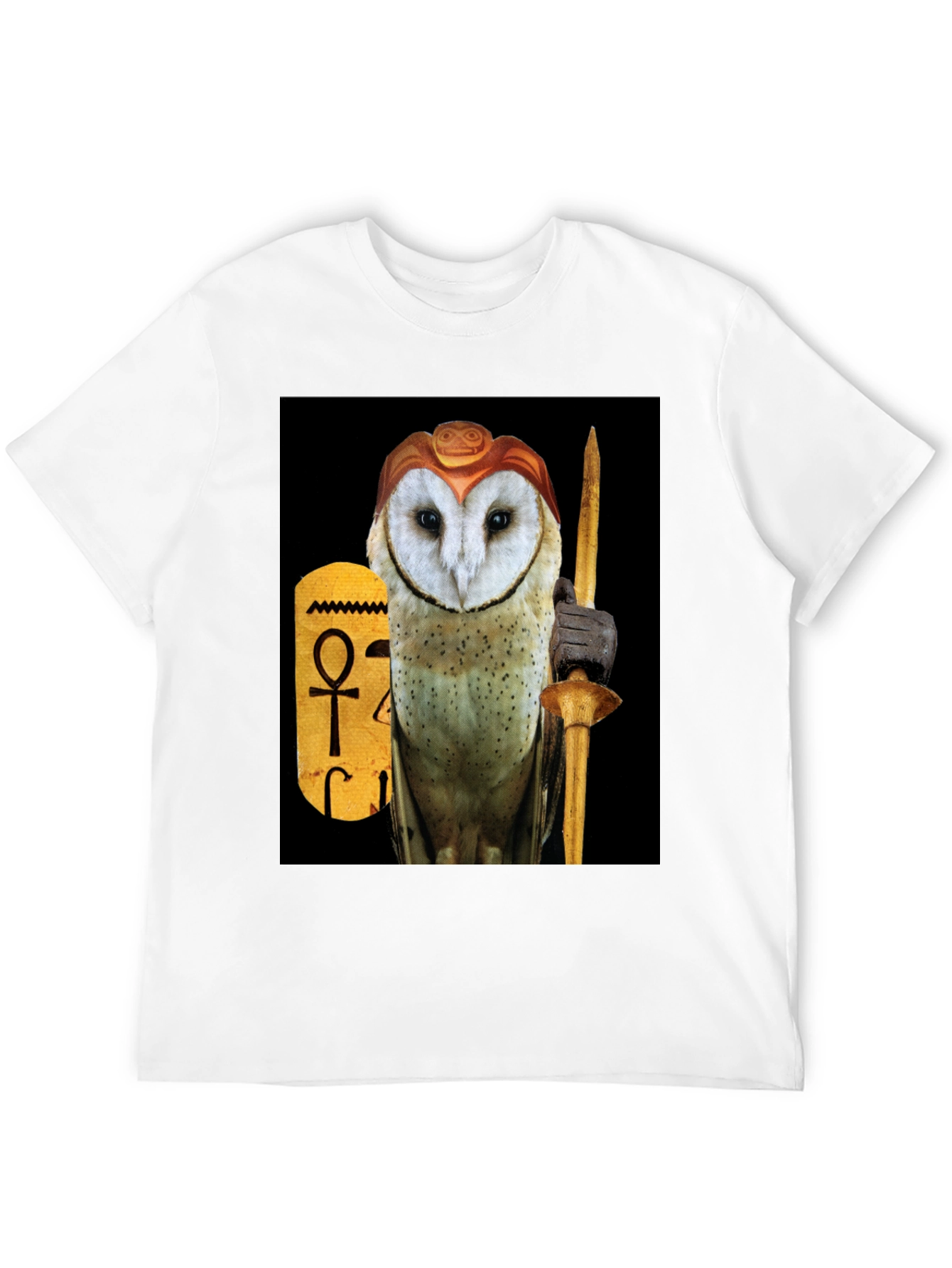 Egyptian Owl Graphic T-Shirt