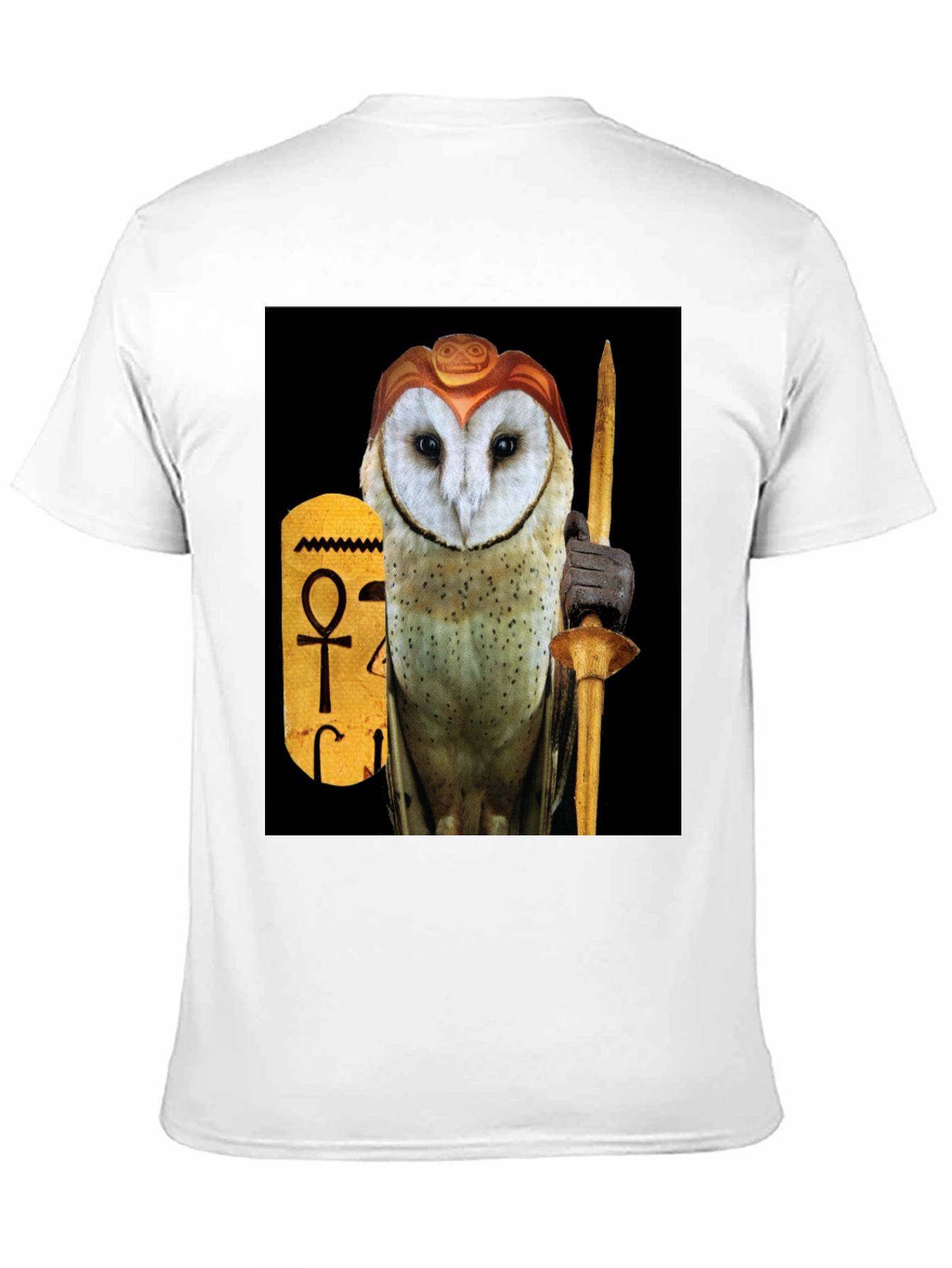 Egyptian Owl Graphic T-Shirt