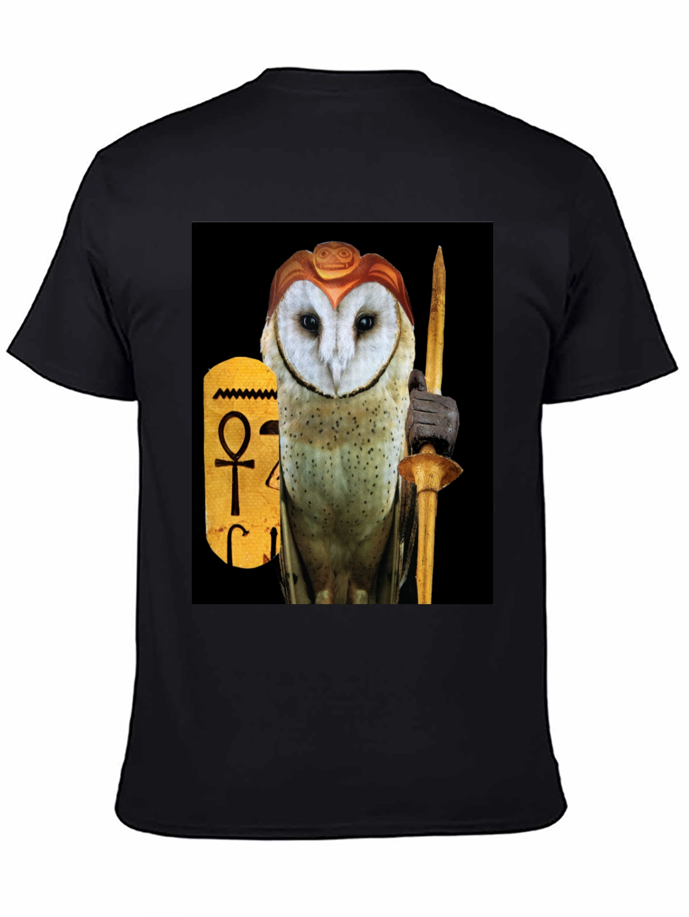 Egyptian Owl Graphic T-Shirt