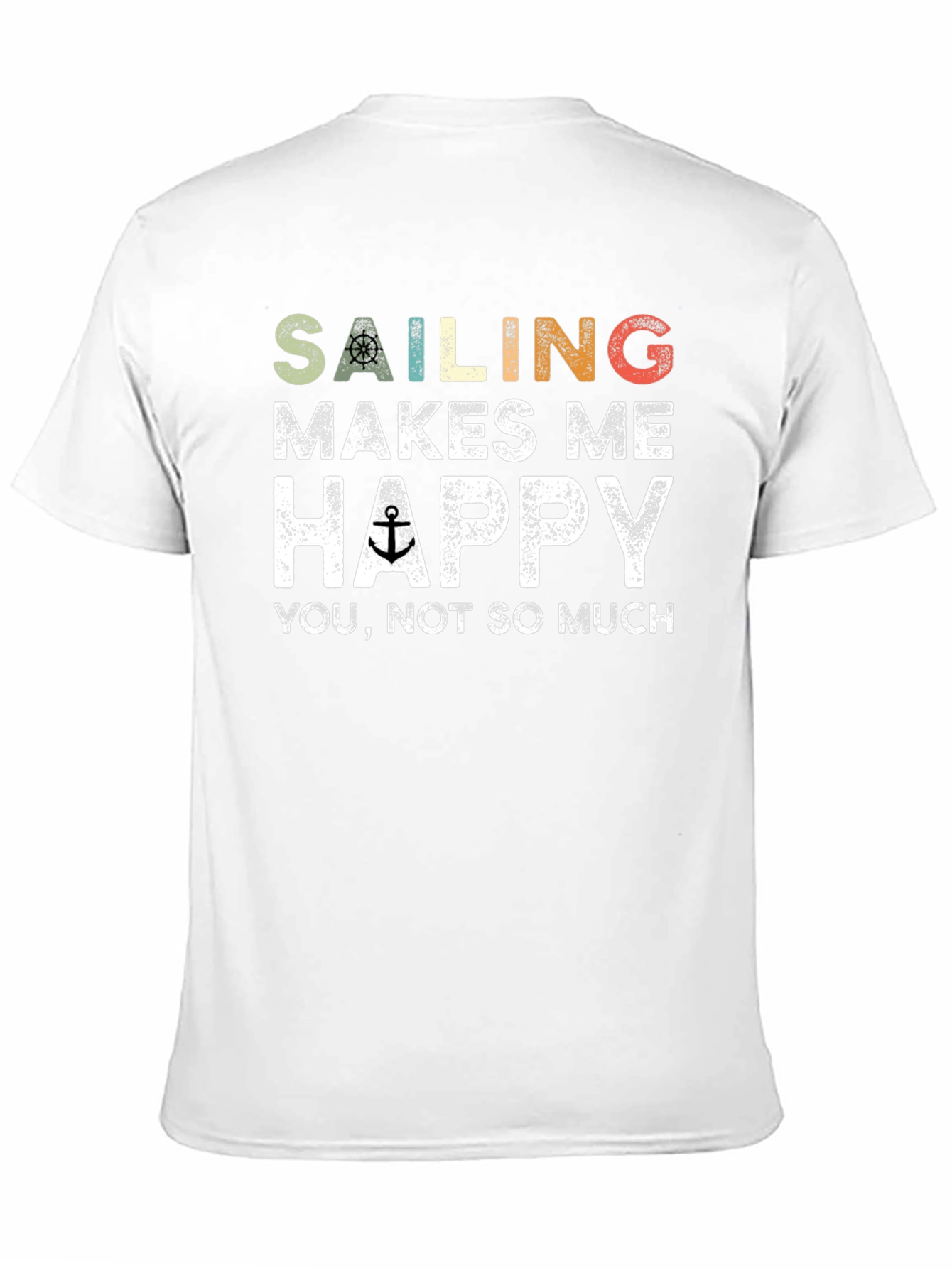 Sailing Makes Me Happy Graphic T-Shirt