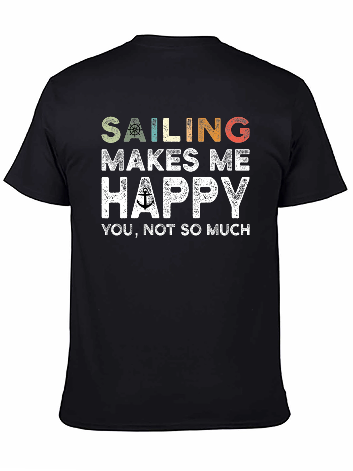 Sailing Makes Me Happy Graphic T-Shirt