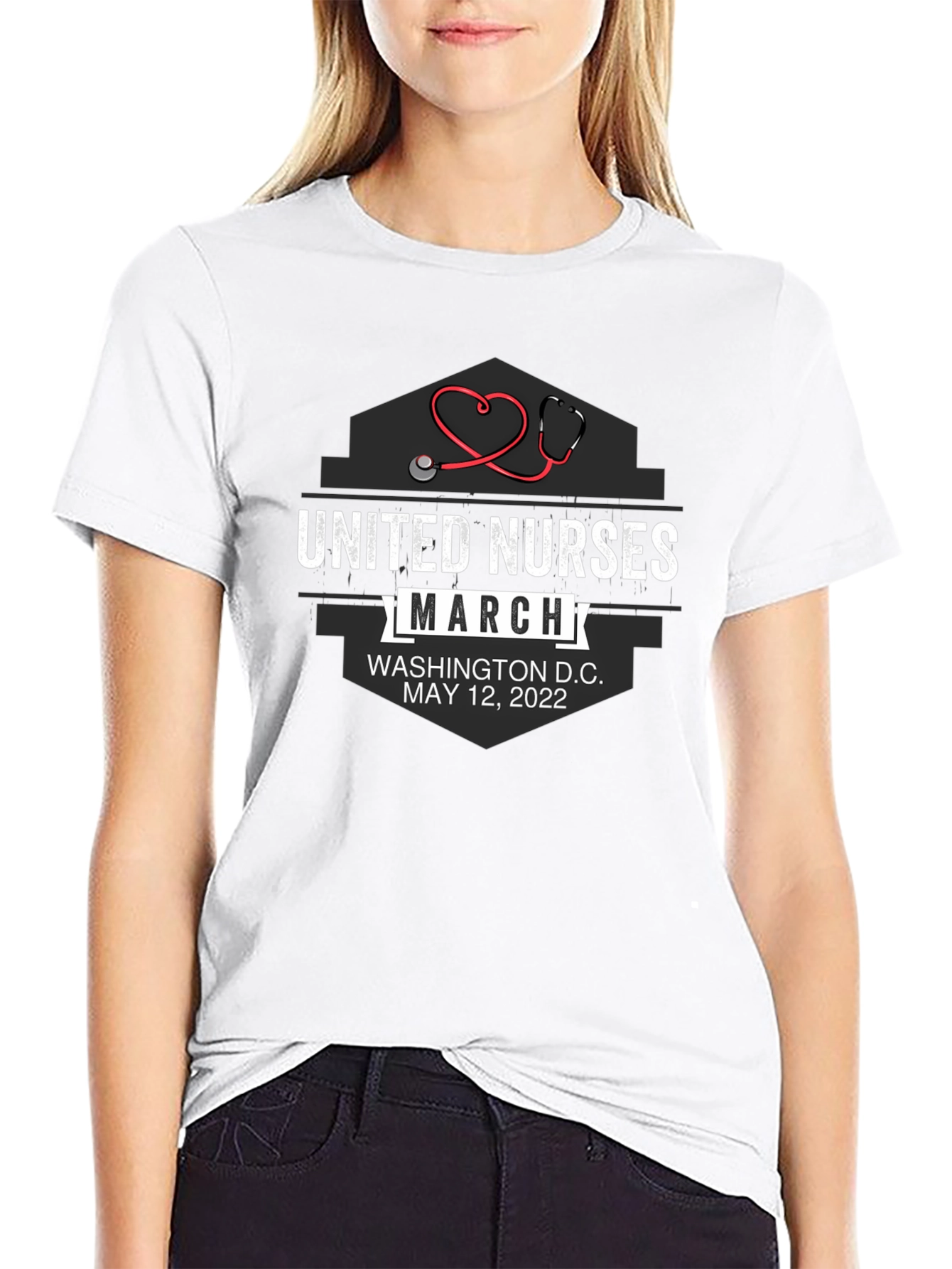 United Nurses March T-Shirt