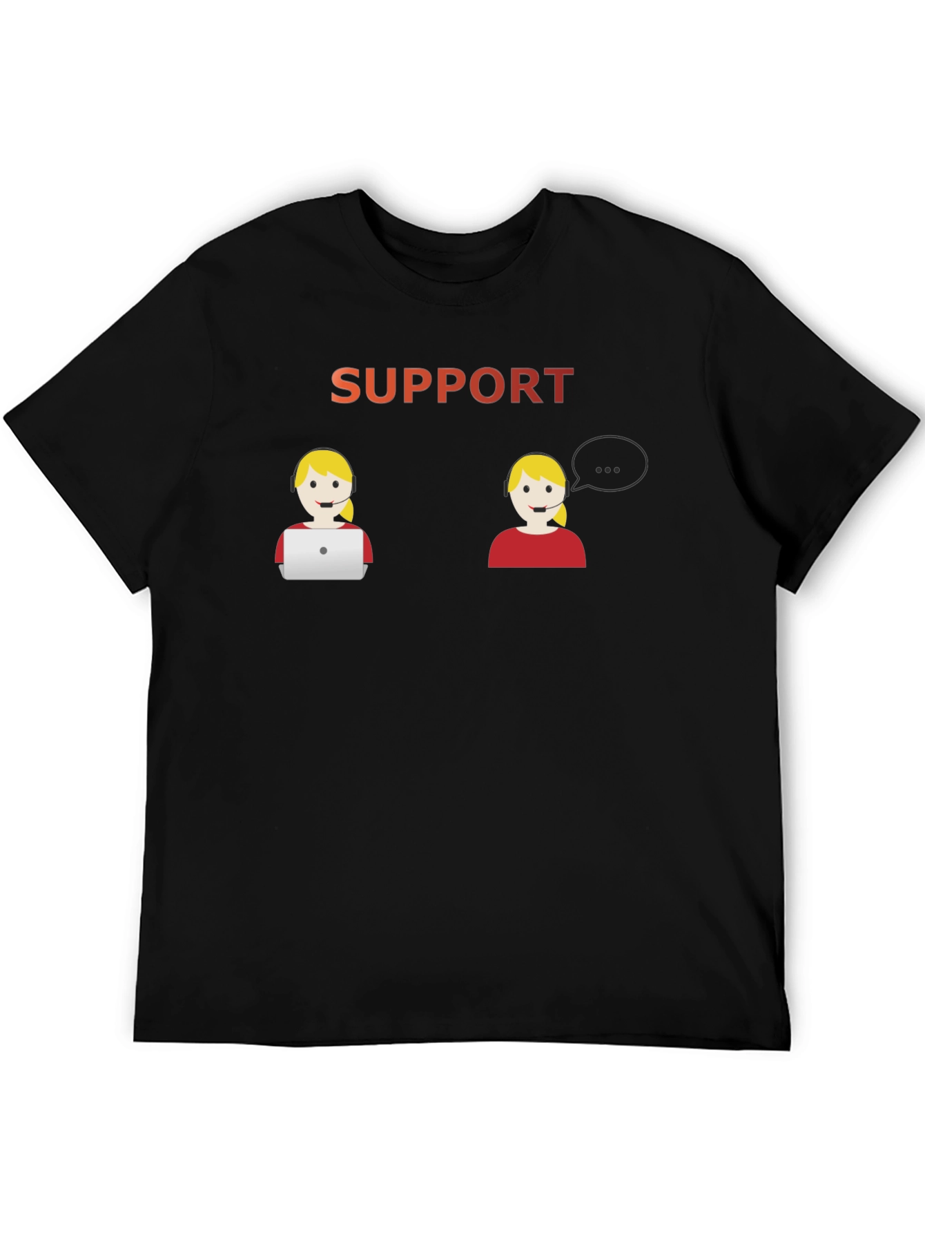 Support Agent Graphic T-Shirt