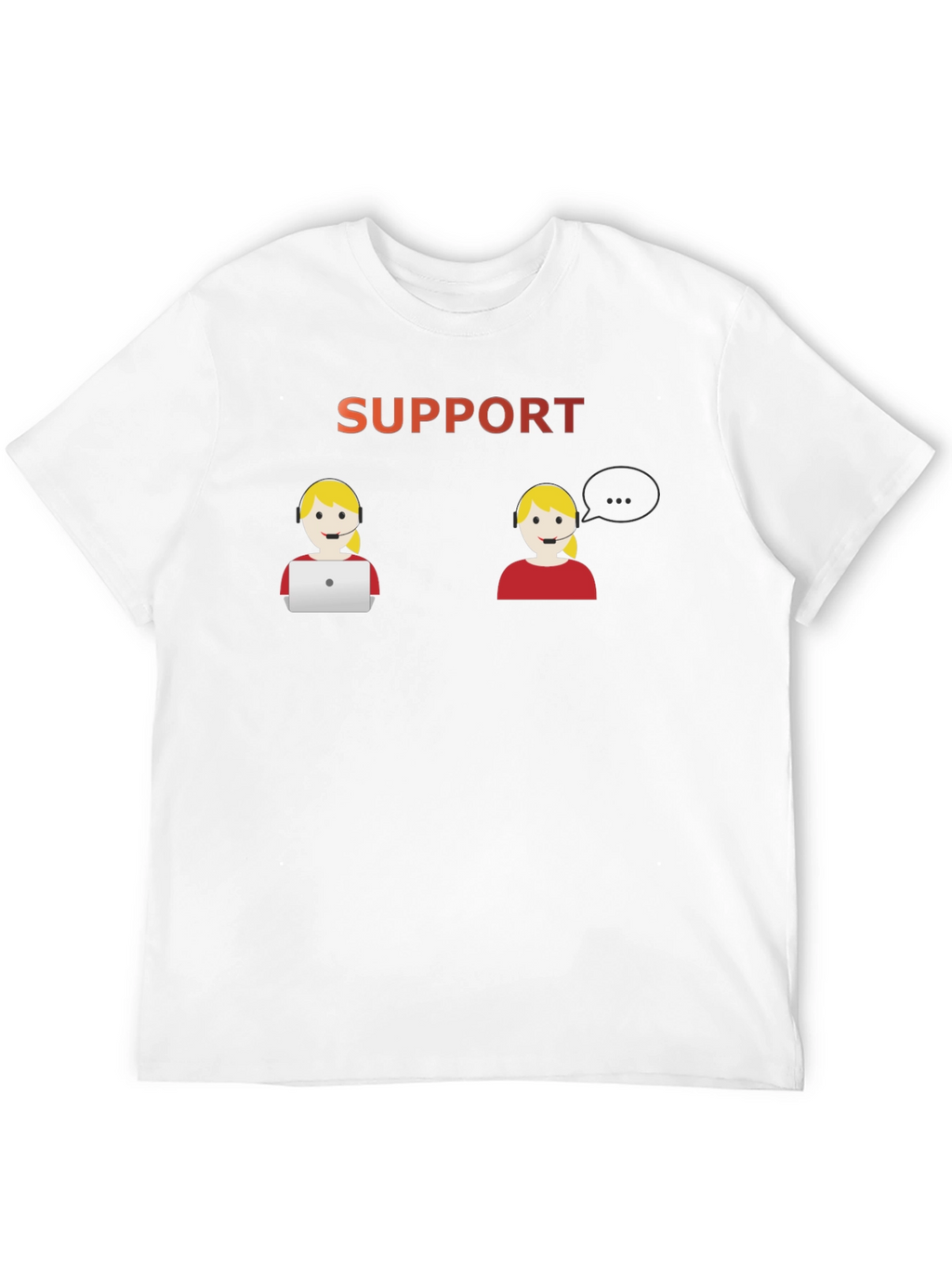Support Agent Graphic T-Shirt