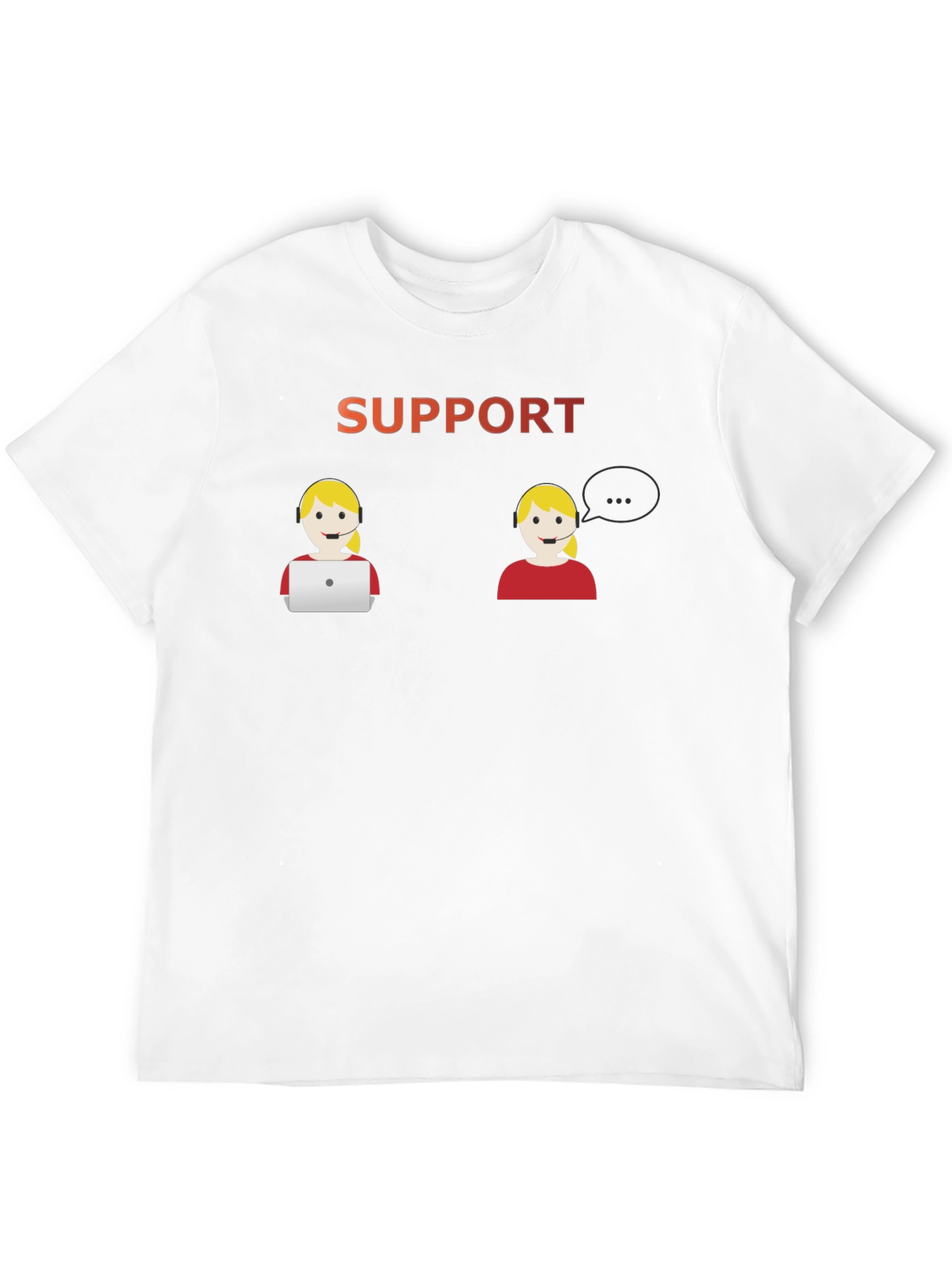 Support Agent Graphic T-Shirt