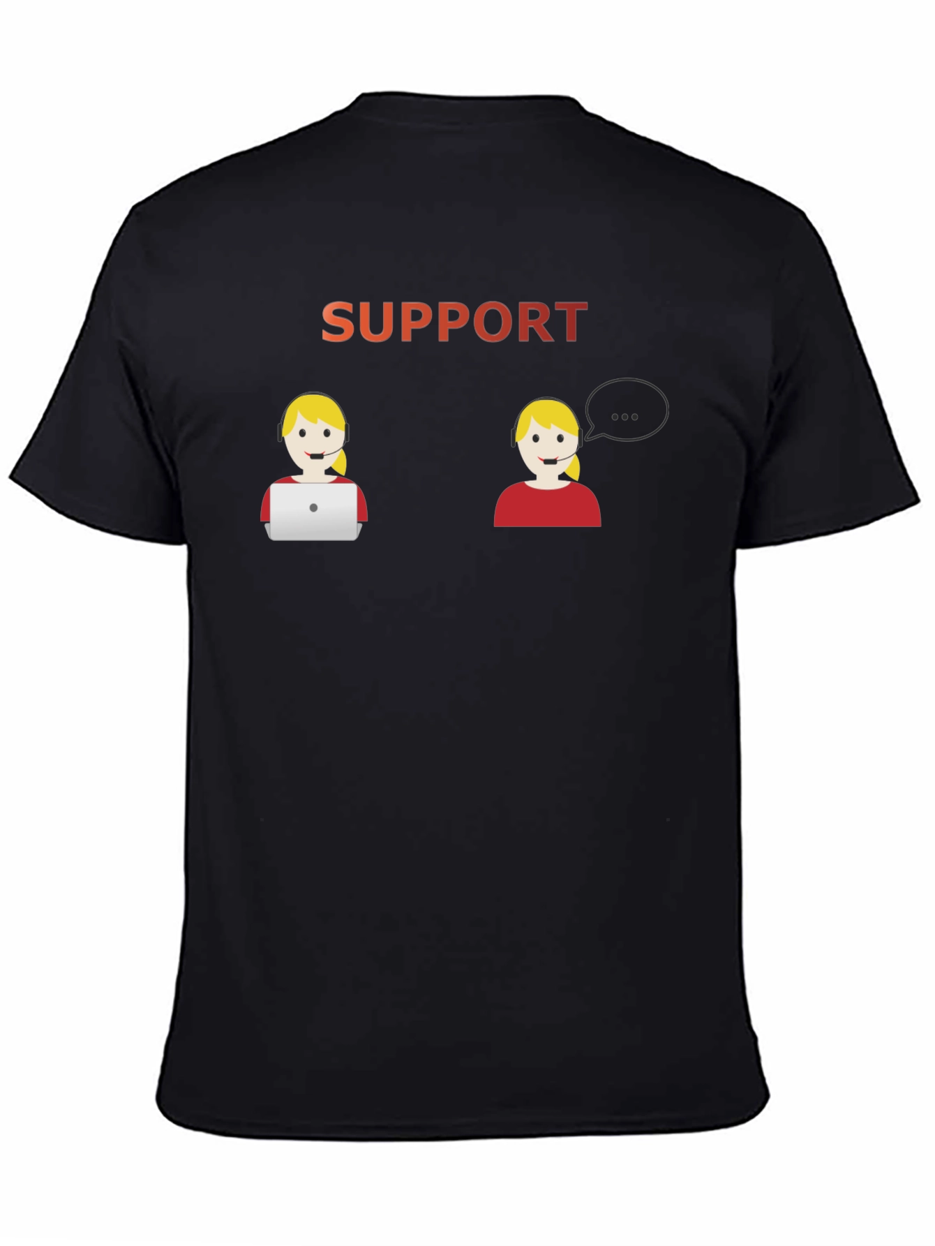 Support Agent Graphic T-Shirt