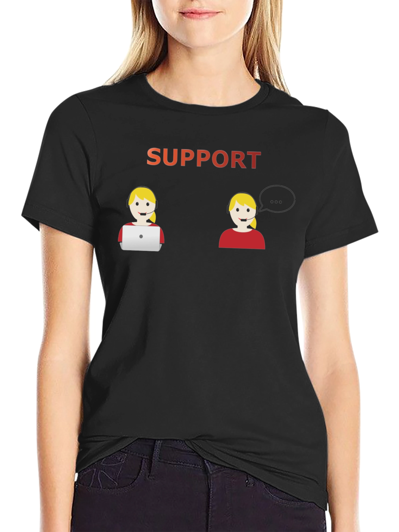 Support Agent Graphic T-Shirt
