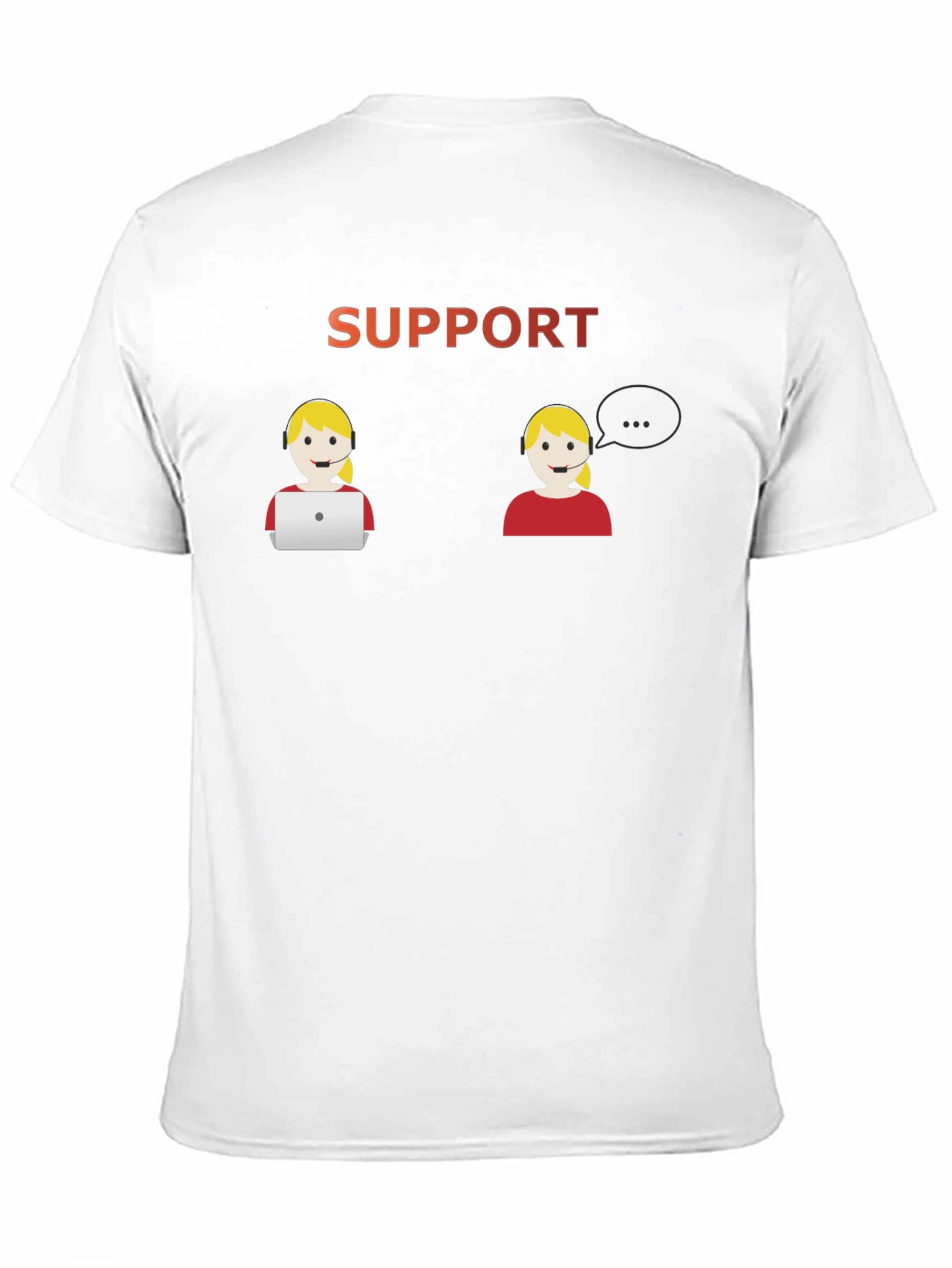 Support Agent Graphic T-Shirt