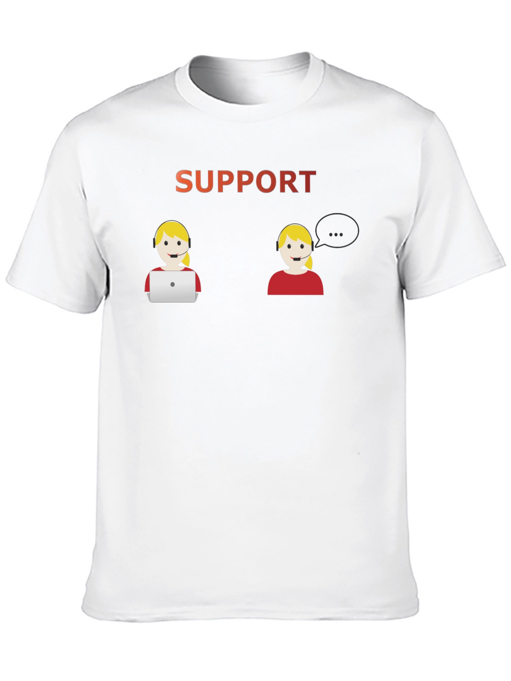 Support Agent Graphic T-Shirt