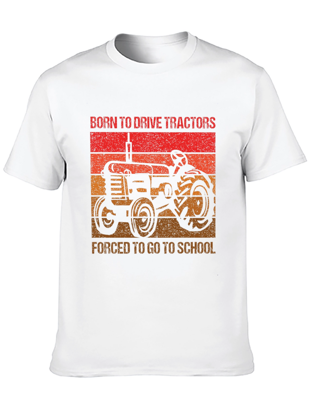 Born to Drive Tractors Graphic Tee