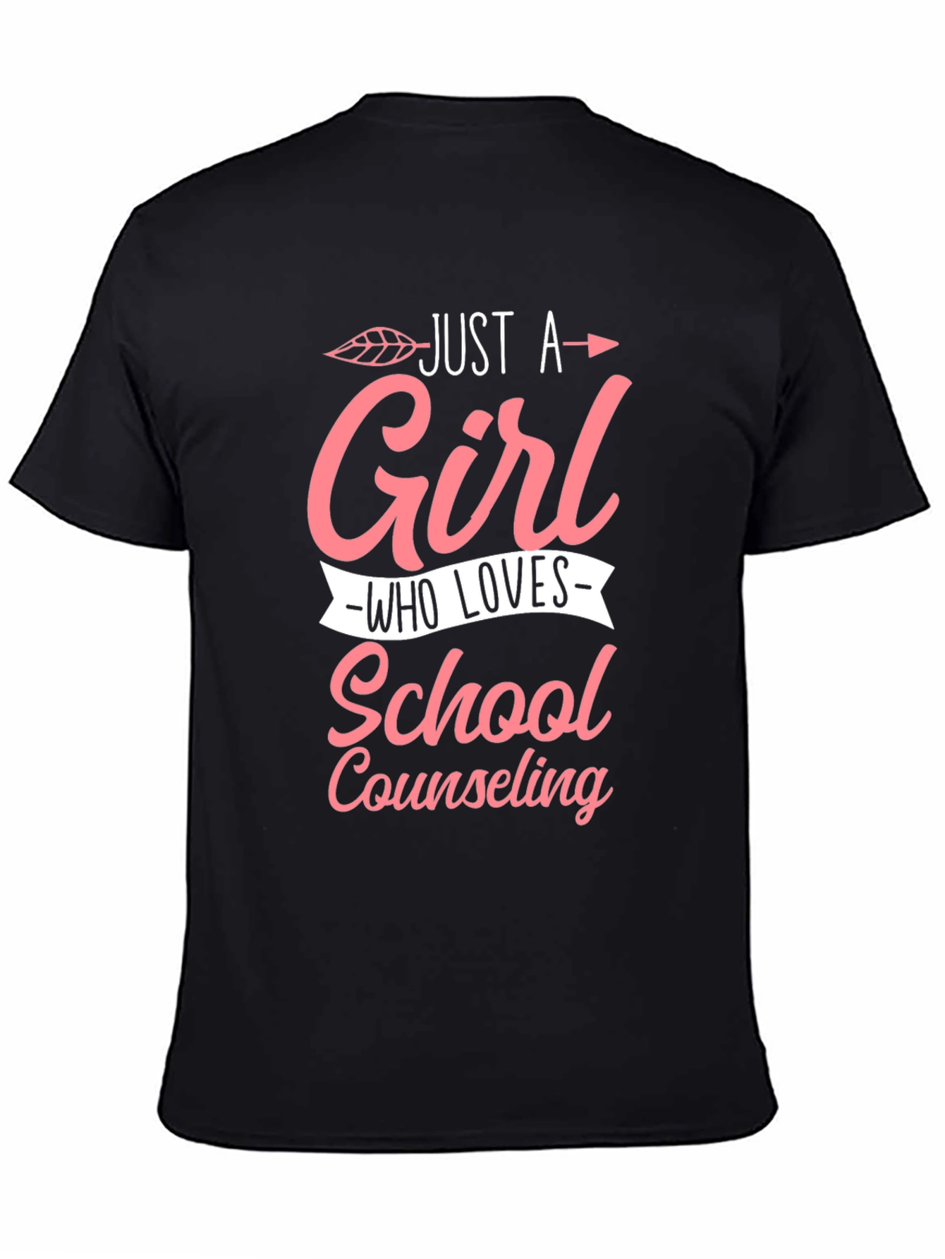 Just a Girl Who Loves School Counseling T-Shirt