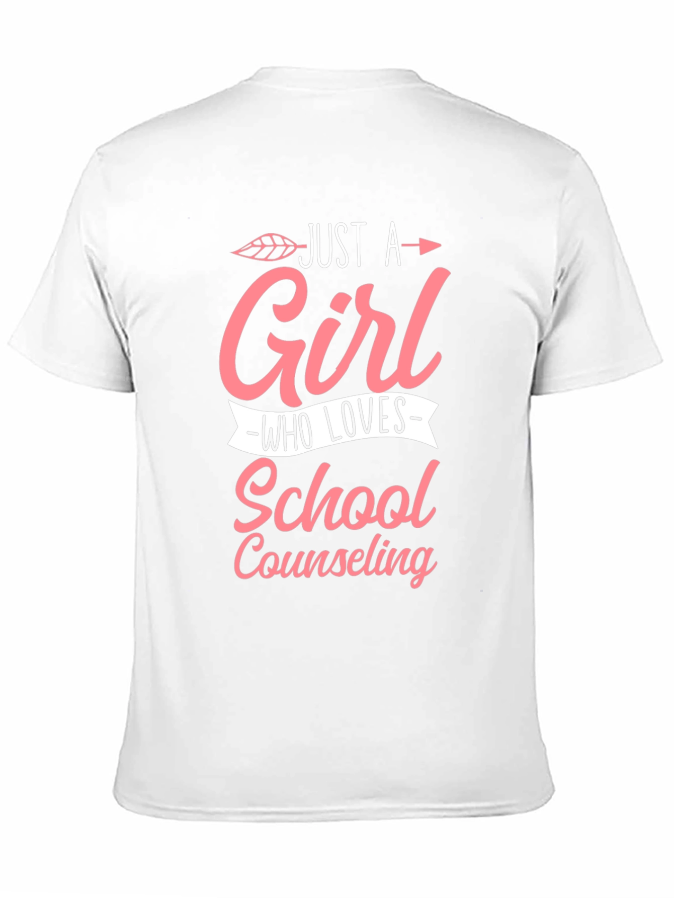 Just a Girl Who Loves School Counseling T-Shirt