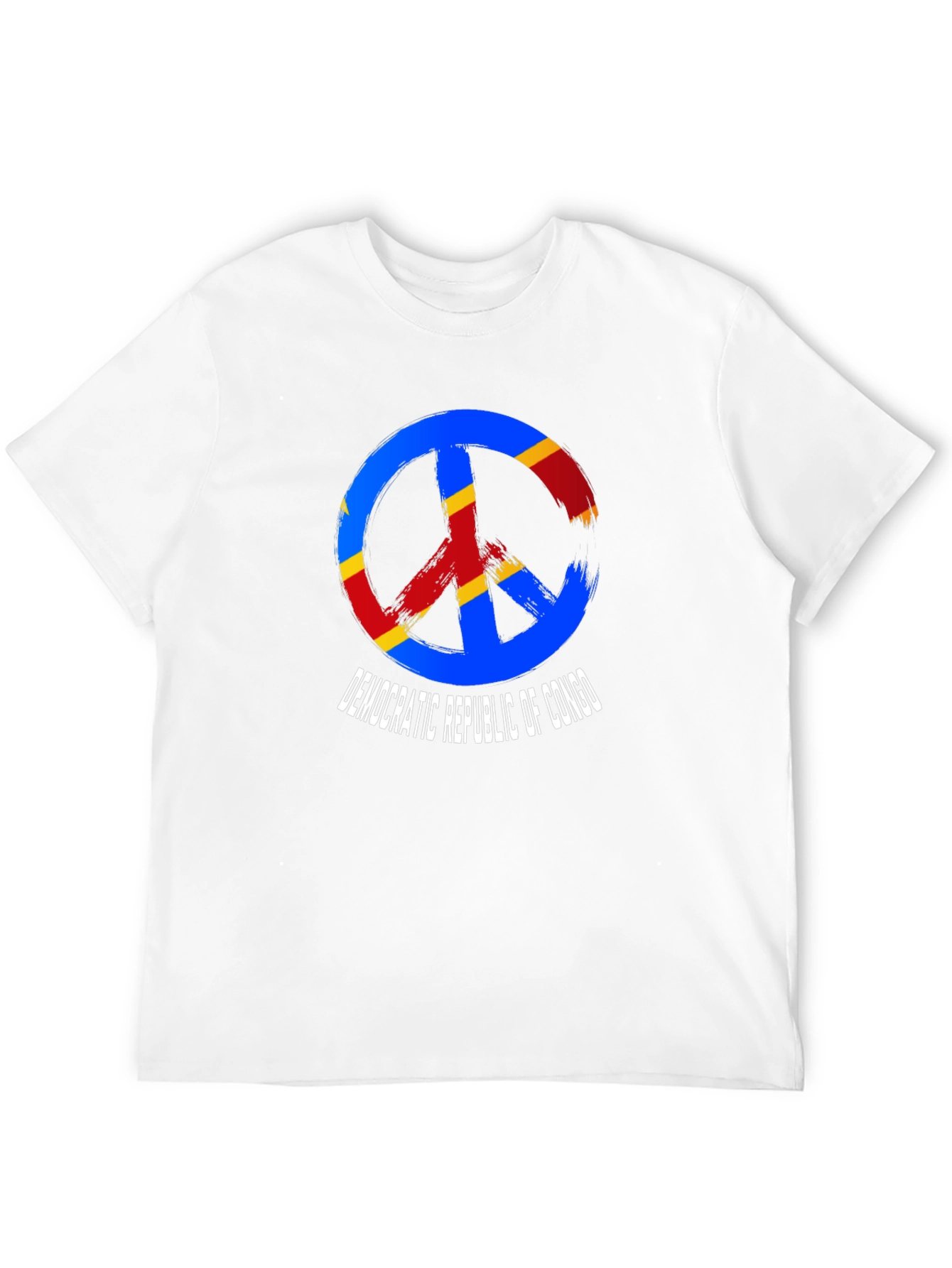 Democratic Republic of Congo Peace Sign T-Shirt