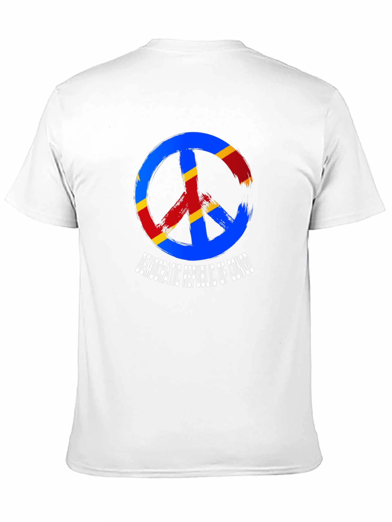 Democratic Republic of Congo Peace Sign T-Shirt