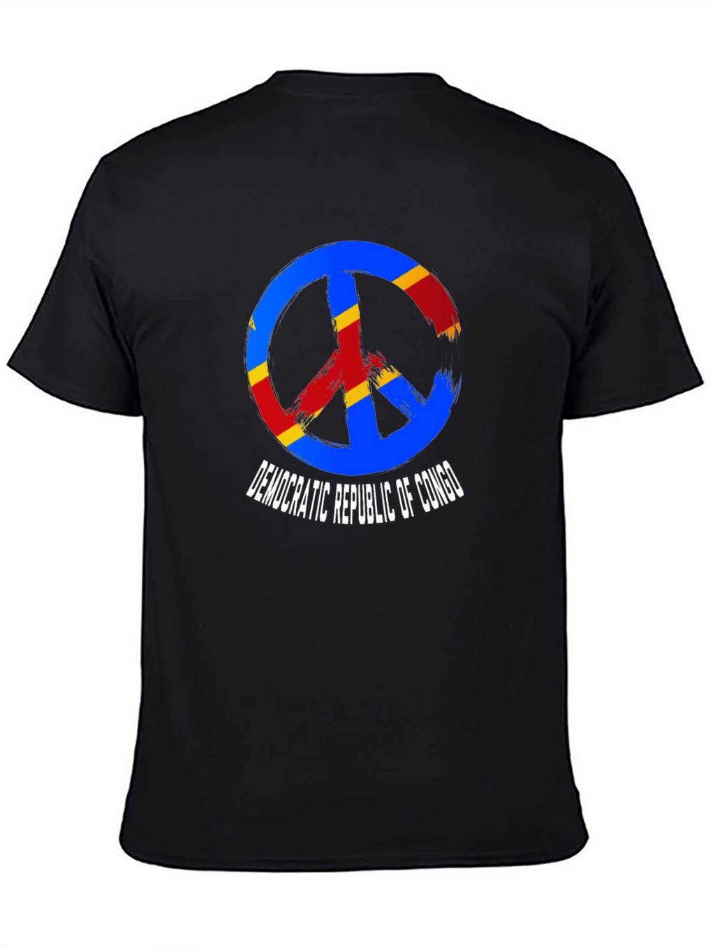 Democratic Republic of Congo Peace Sign T-Shirt