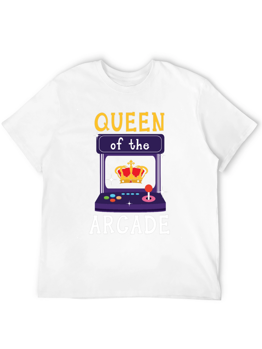 Queen of the Arcade T-Shirt - Gamer Tee