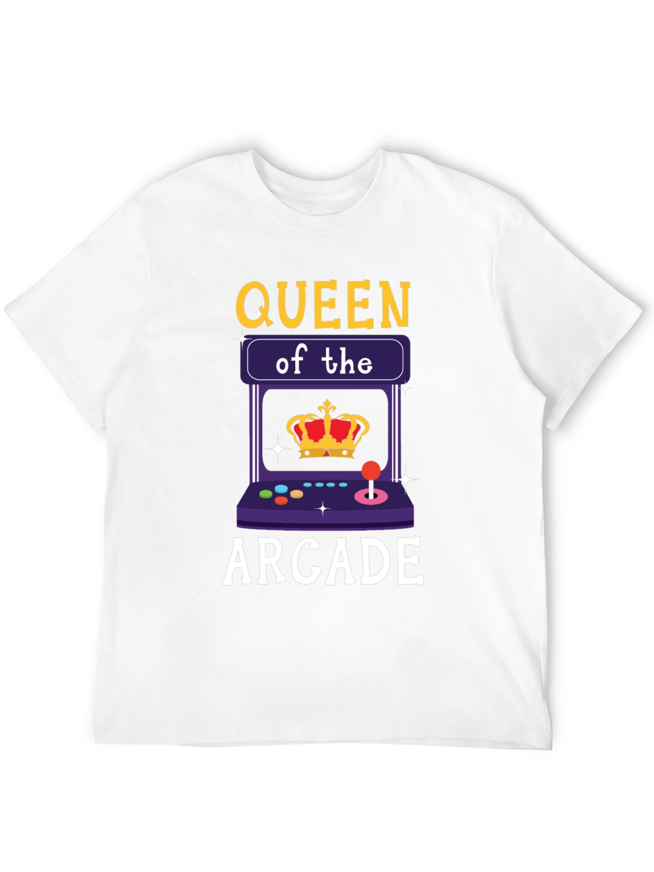 Queen of the Arcade T-Shirt - Gamer Tee