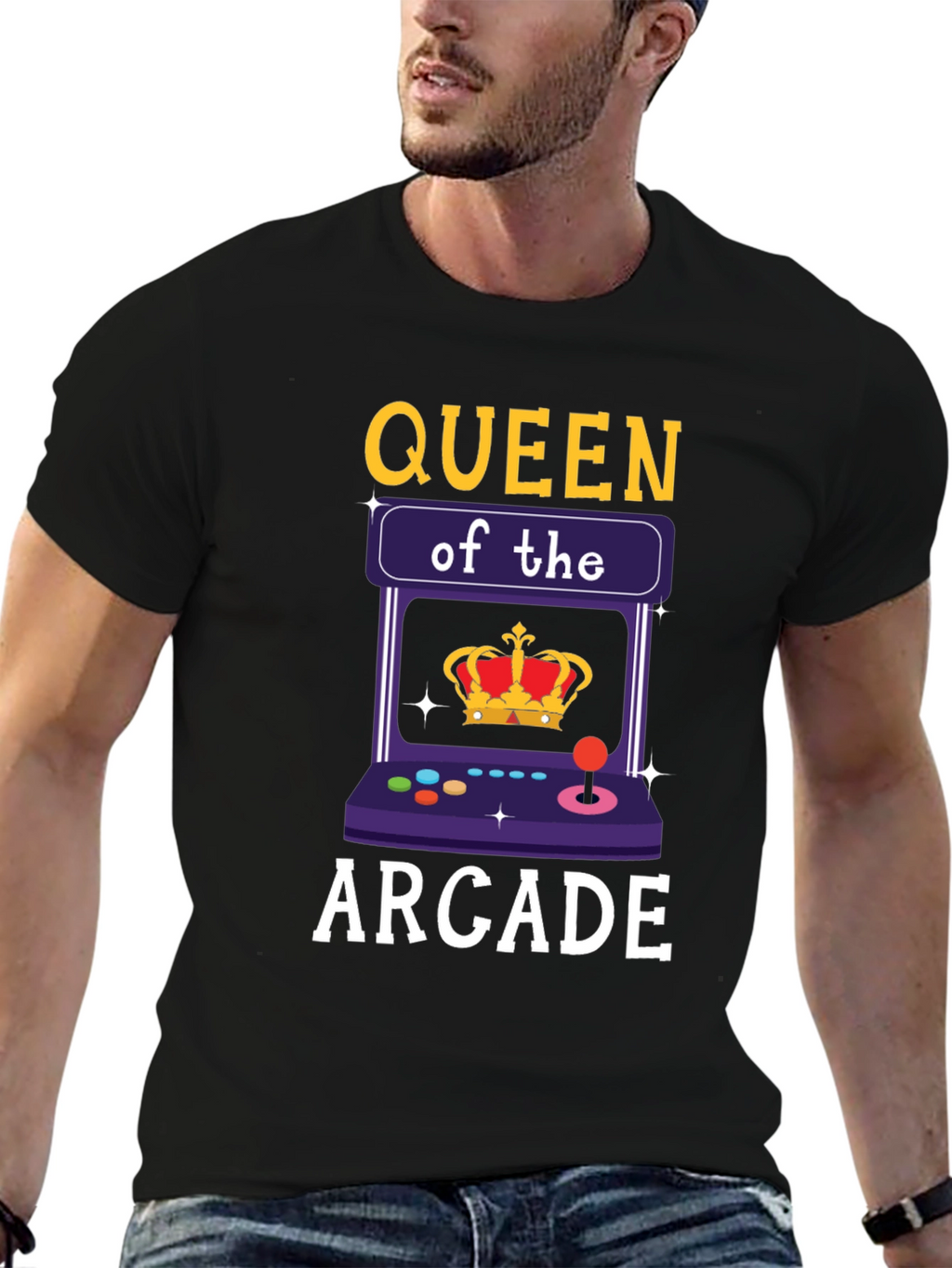 Queen of the Arcade T-Shirt - Gamer Tee