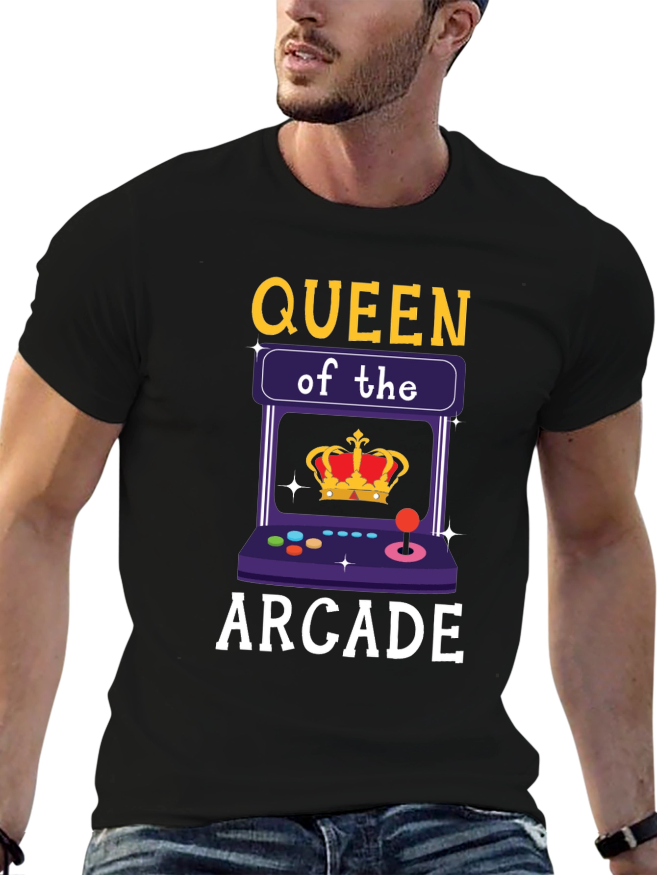 Queen of the Arcade T-Shirt - Gamer Tee
