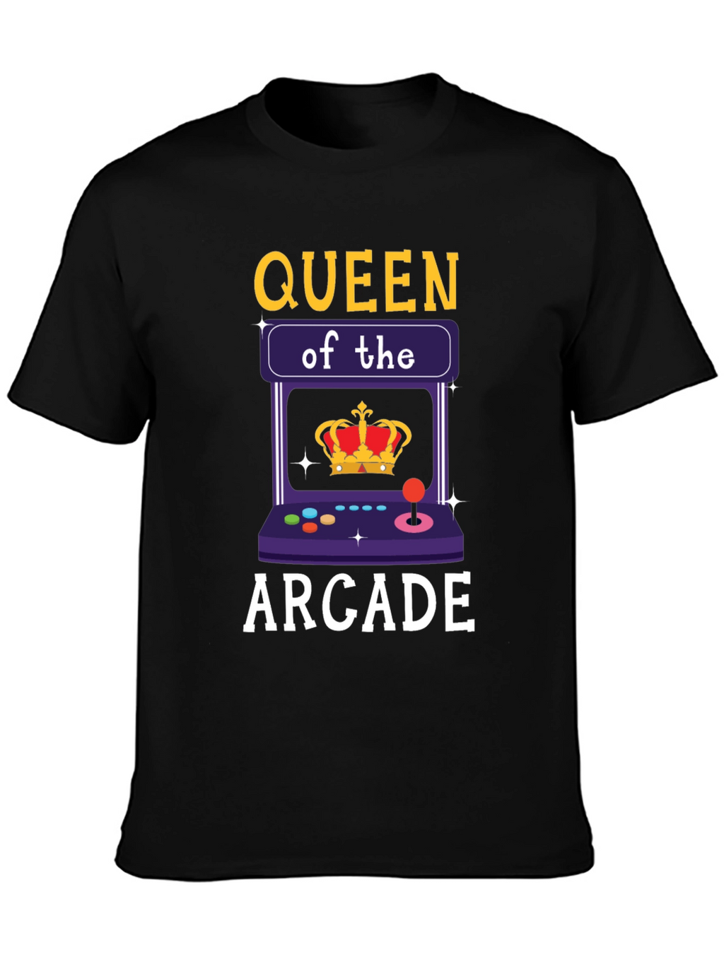 Queen of the Arcade T-Shirt - Gamer Tee