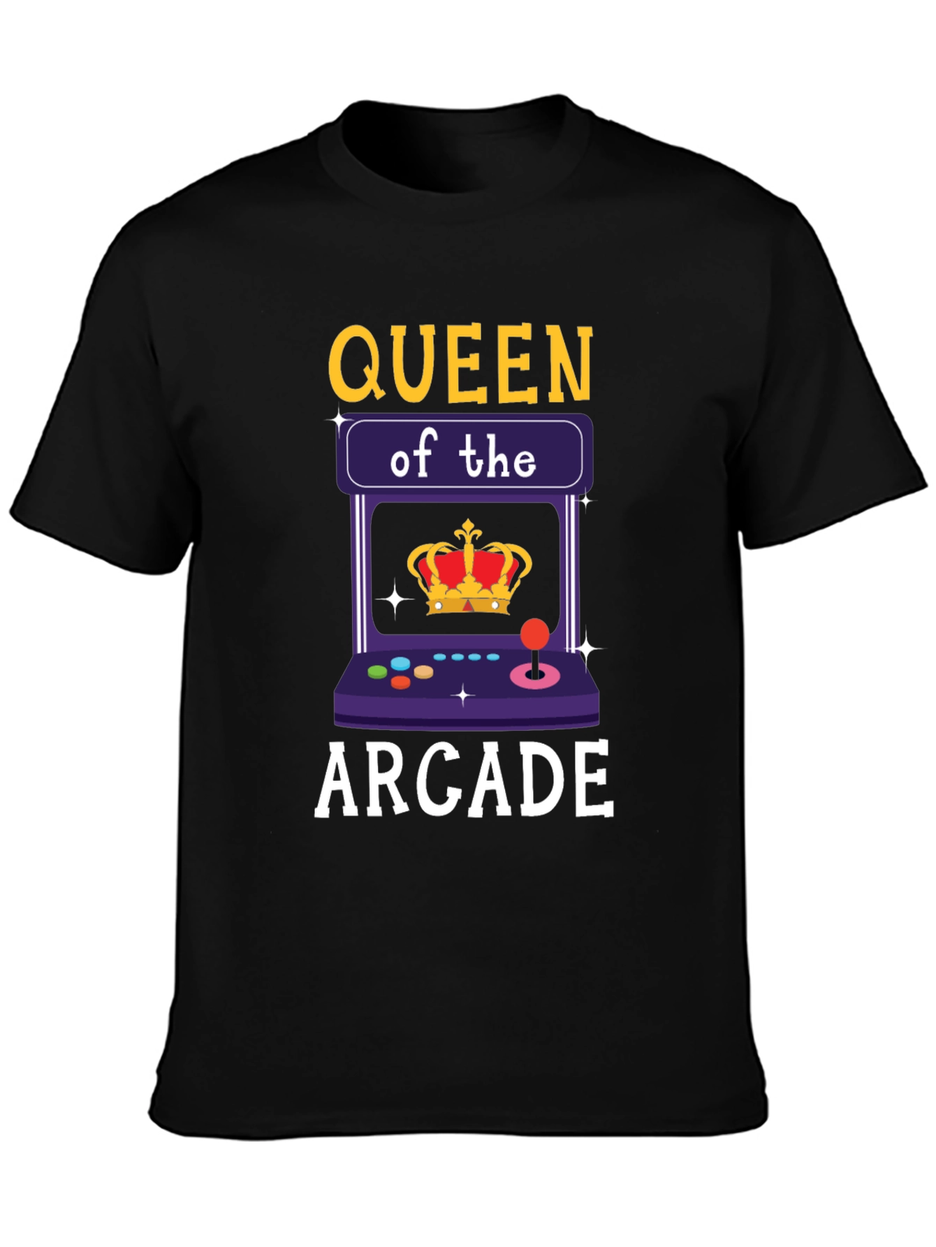 Queen of the Arcade T-Shirt - Gamer Tee