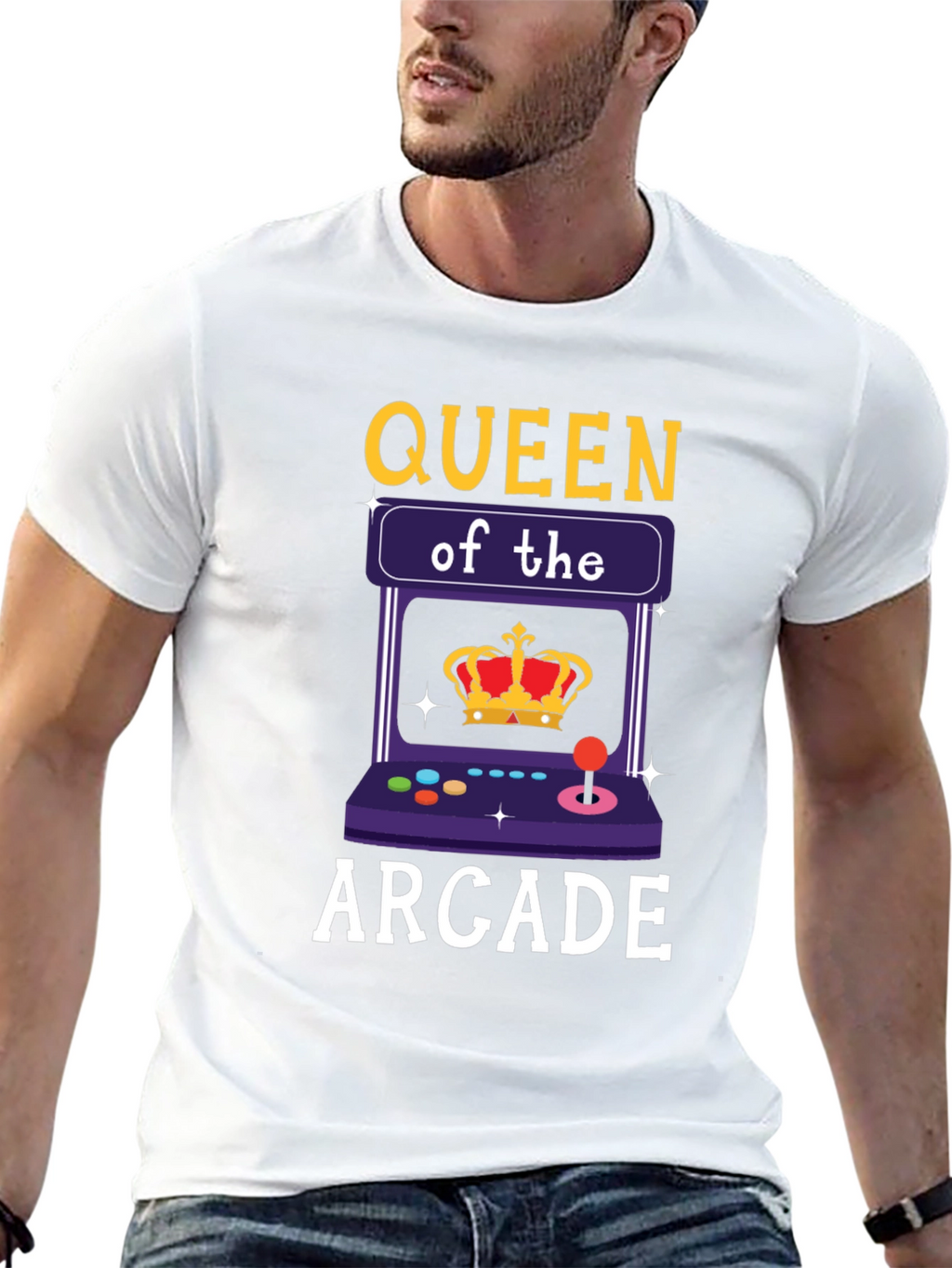Queen of the Arcade T-Shirt - Gamer Tee