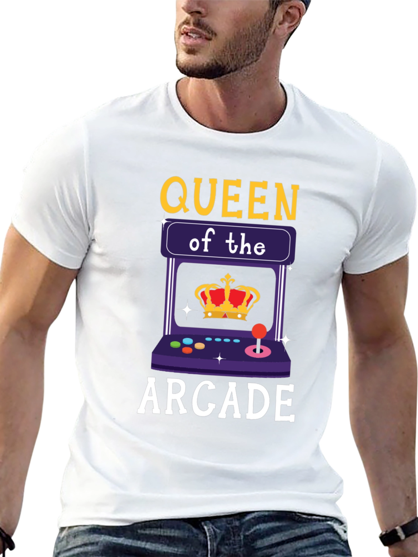 Queen of the Arcade T-Shirt - Gamer Tee