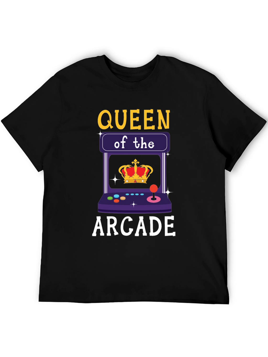 Queen of the Arcade T-Shirt - Gamer Tee