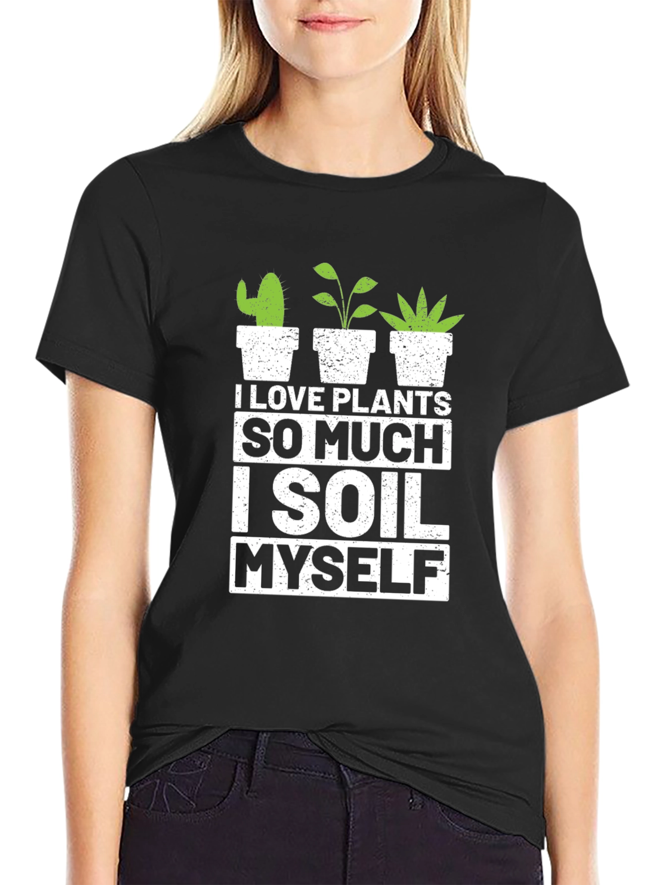 I Love Plants T-Shirt - Gardener Humor Tee