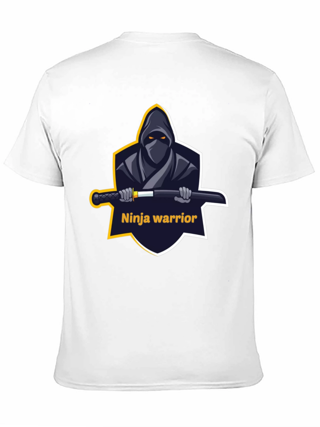 Ninja Warrior Graphic T-Shirt - Black
