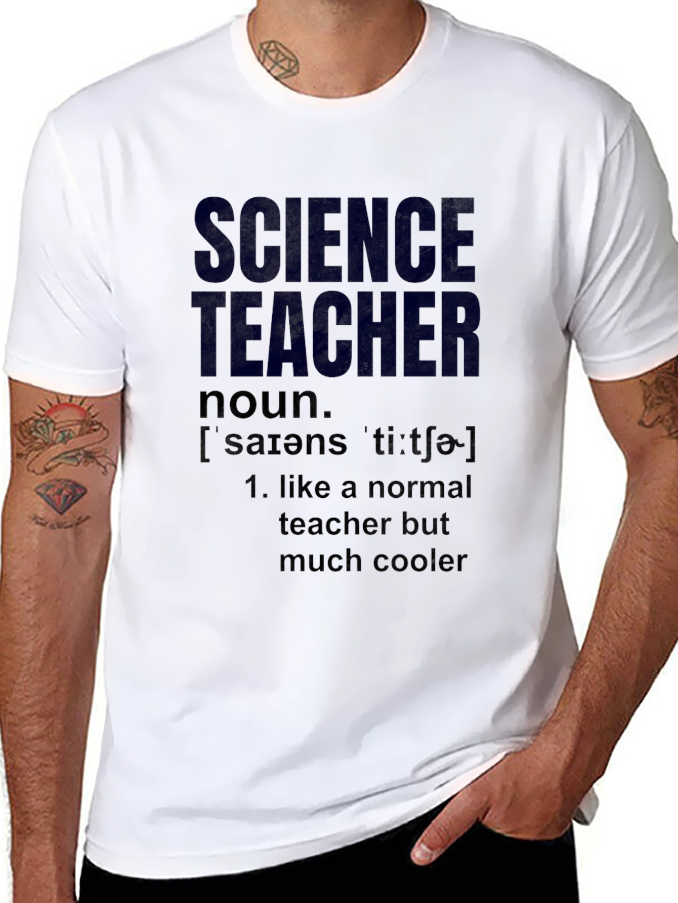 Science Teacher Definition T-Shirt - Cool Teacher Gift