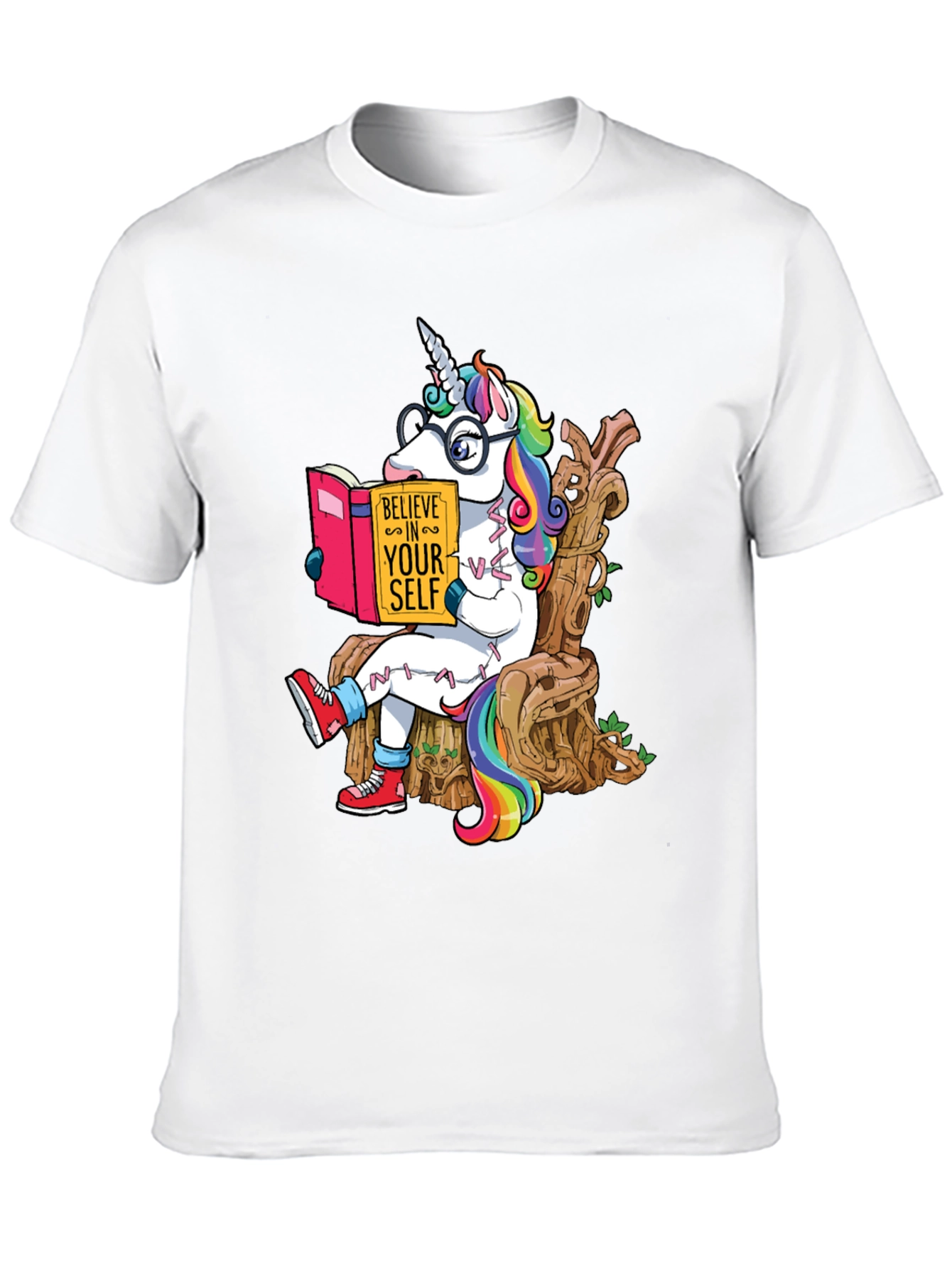 Believe in Yourself Unicorn Graphic Tee