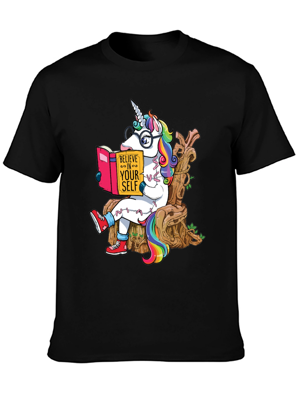 Believe in Yourself Unicorn Graphic Tee