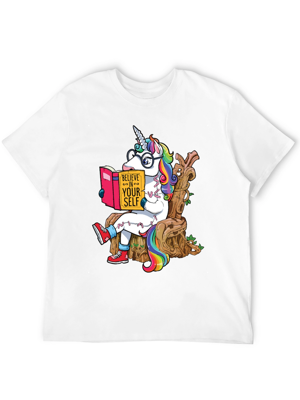 Believe in Yourself Unicorn Graphic Tee