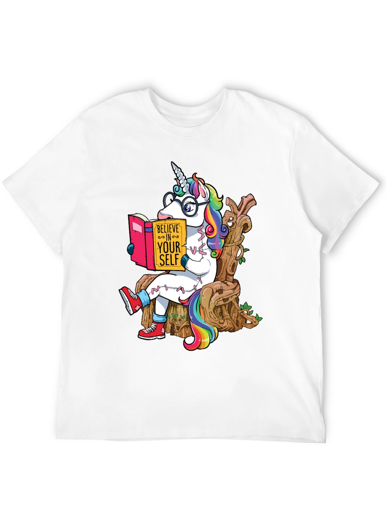 Believe in Yourself Unicorn Graphic Tee