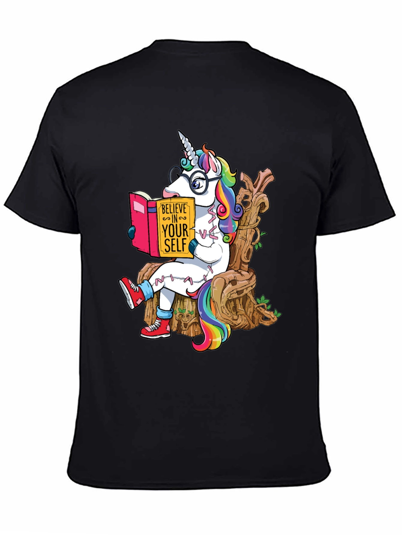 Believe in Yourself Unicorn Graphic Tee