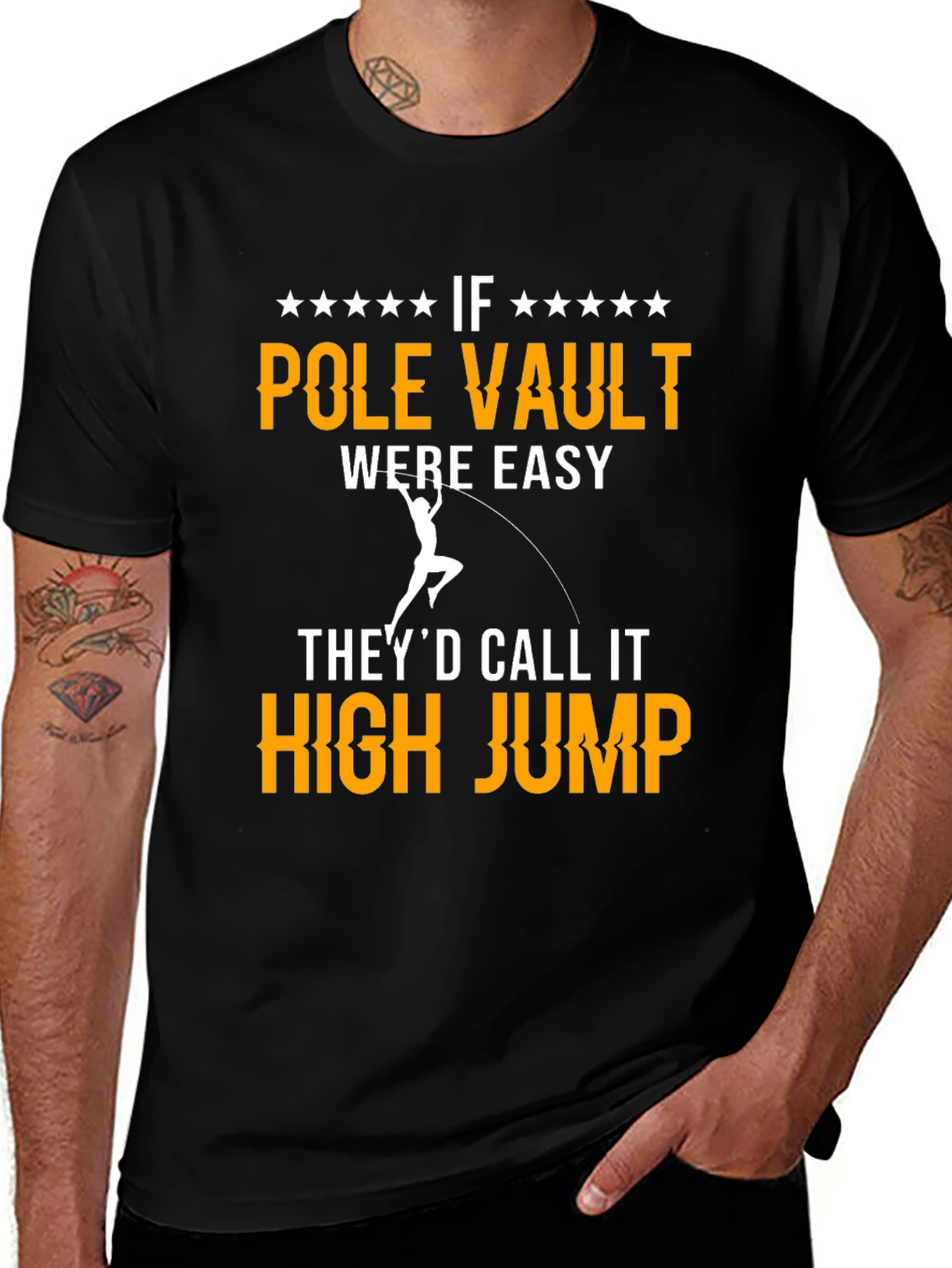 Pole Vault T-Shirt - Funny Track & Field Tee