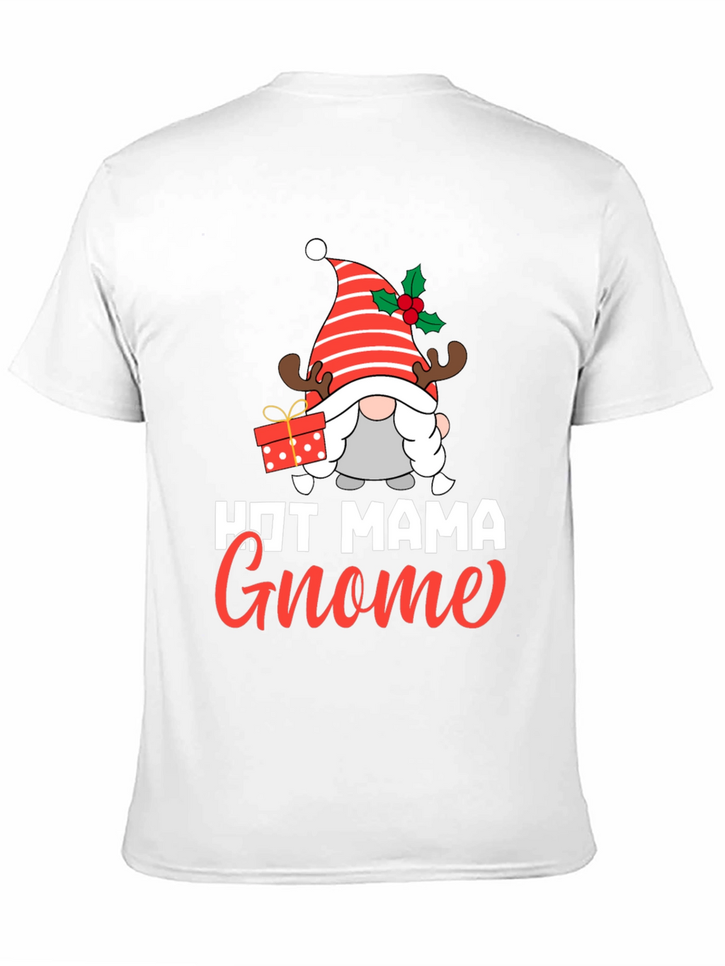 Hot Mama Gnome Christmas Graphic Tee