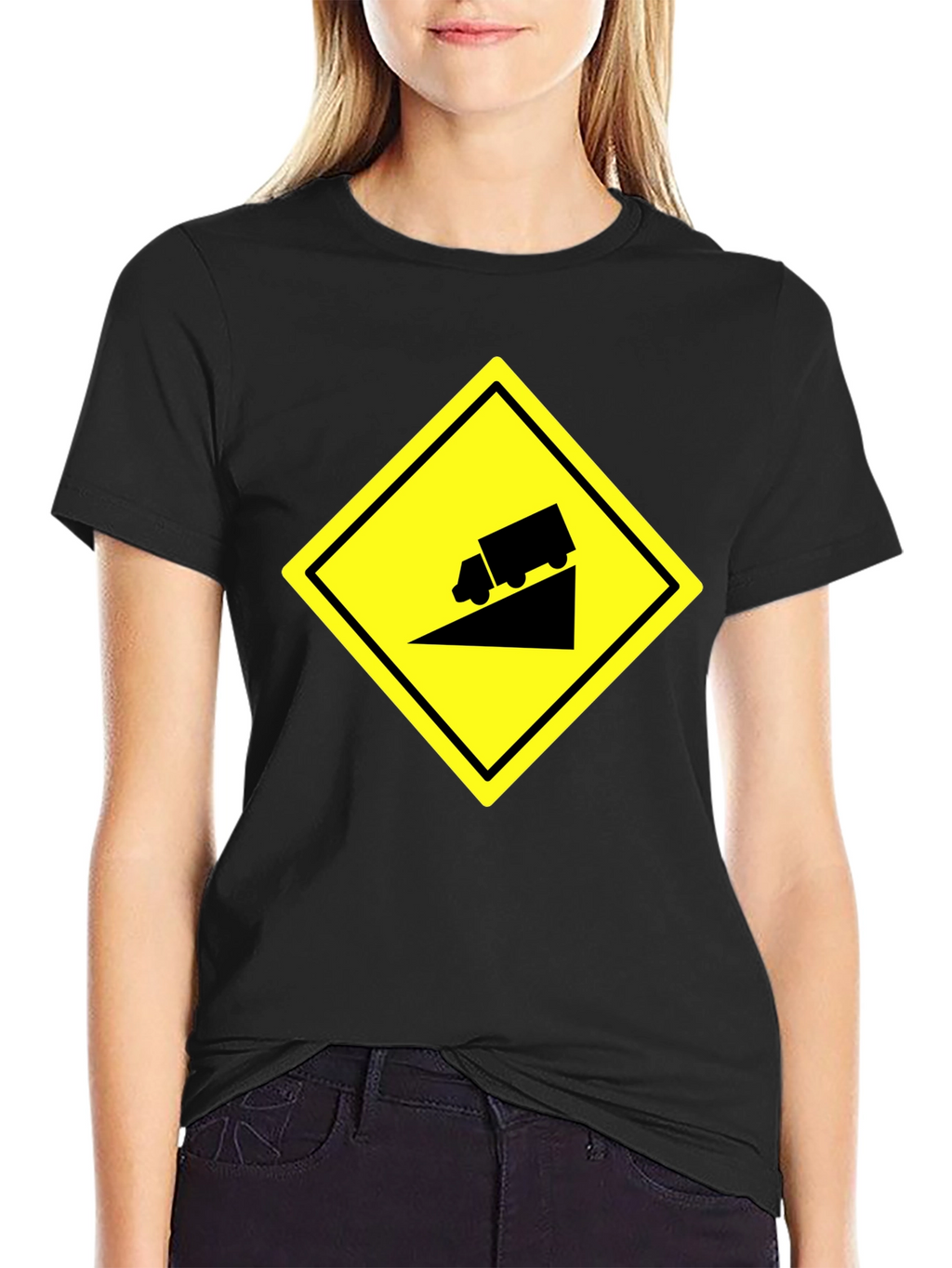 Steep Grade Truck Black T-Shirt