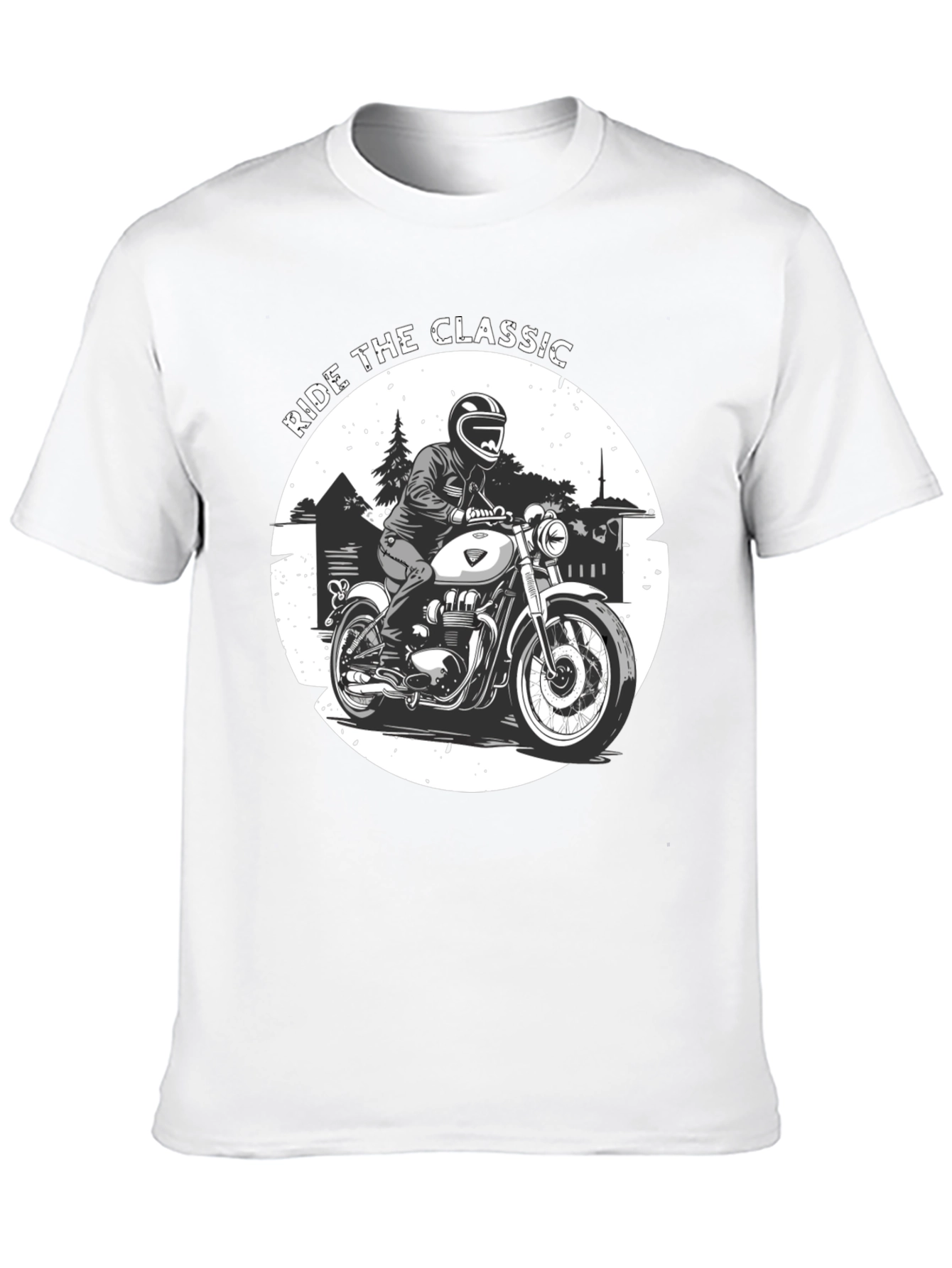 Ride the Classic Graphic Tee - Biker T-Shirt