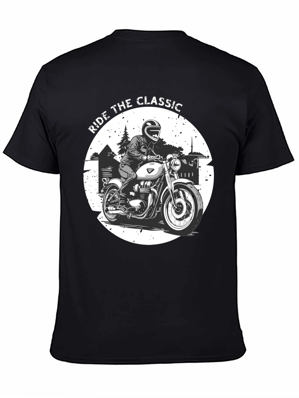 Ride the Classic Graphic Tee - Biker T-Shirt