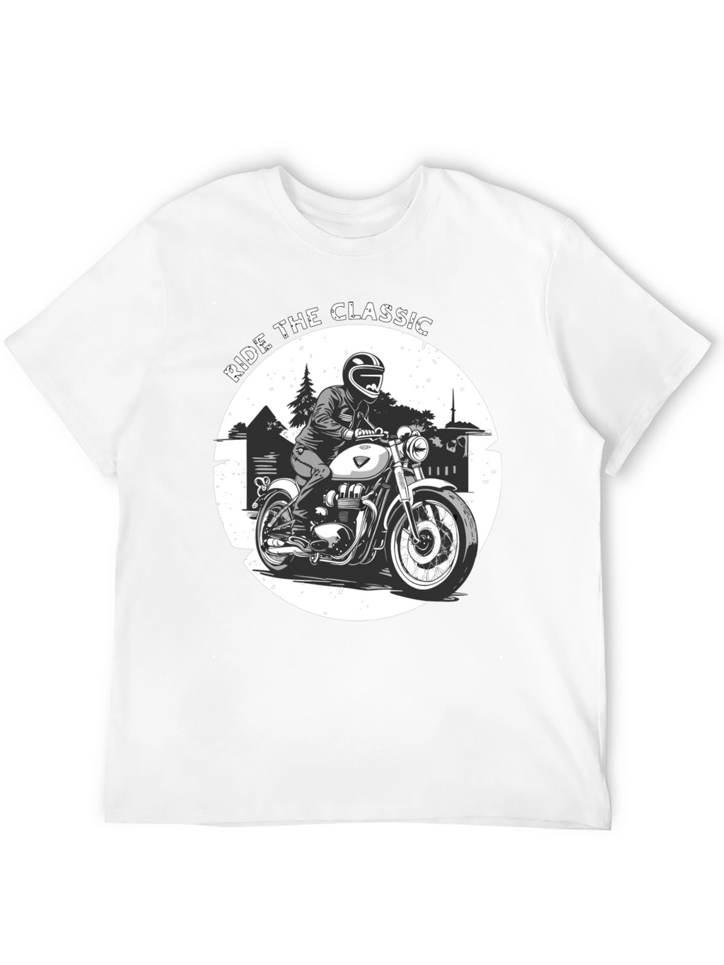 Ride the Classic Graphic Tee - Biker T-Shirt