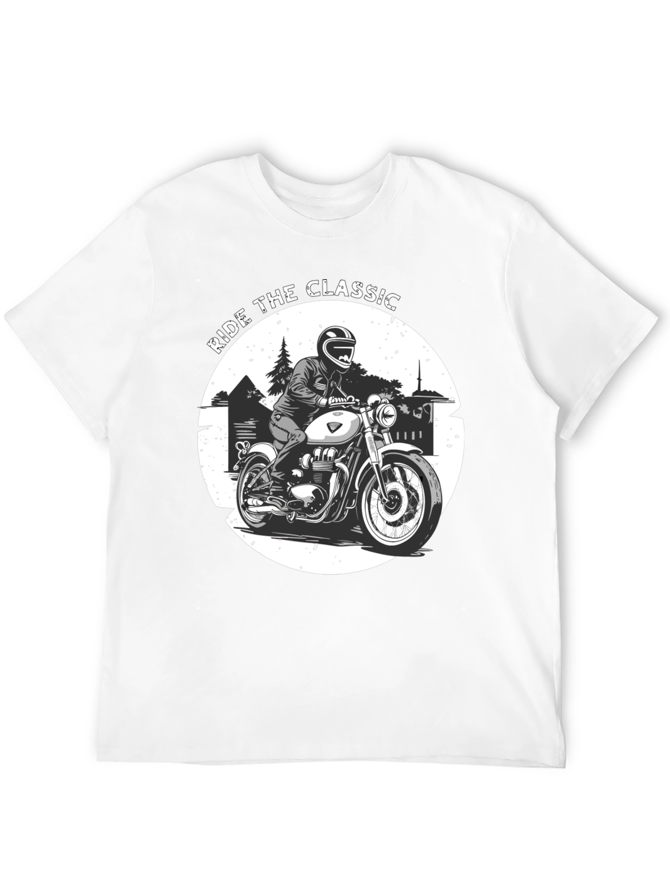 Ride the Classic Graphic Tee - Biker T-Shirt